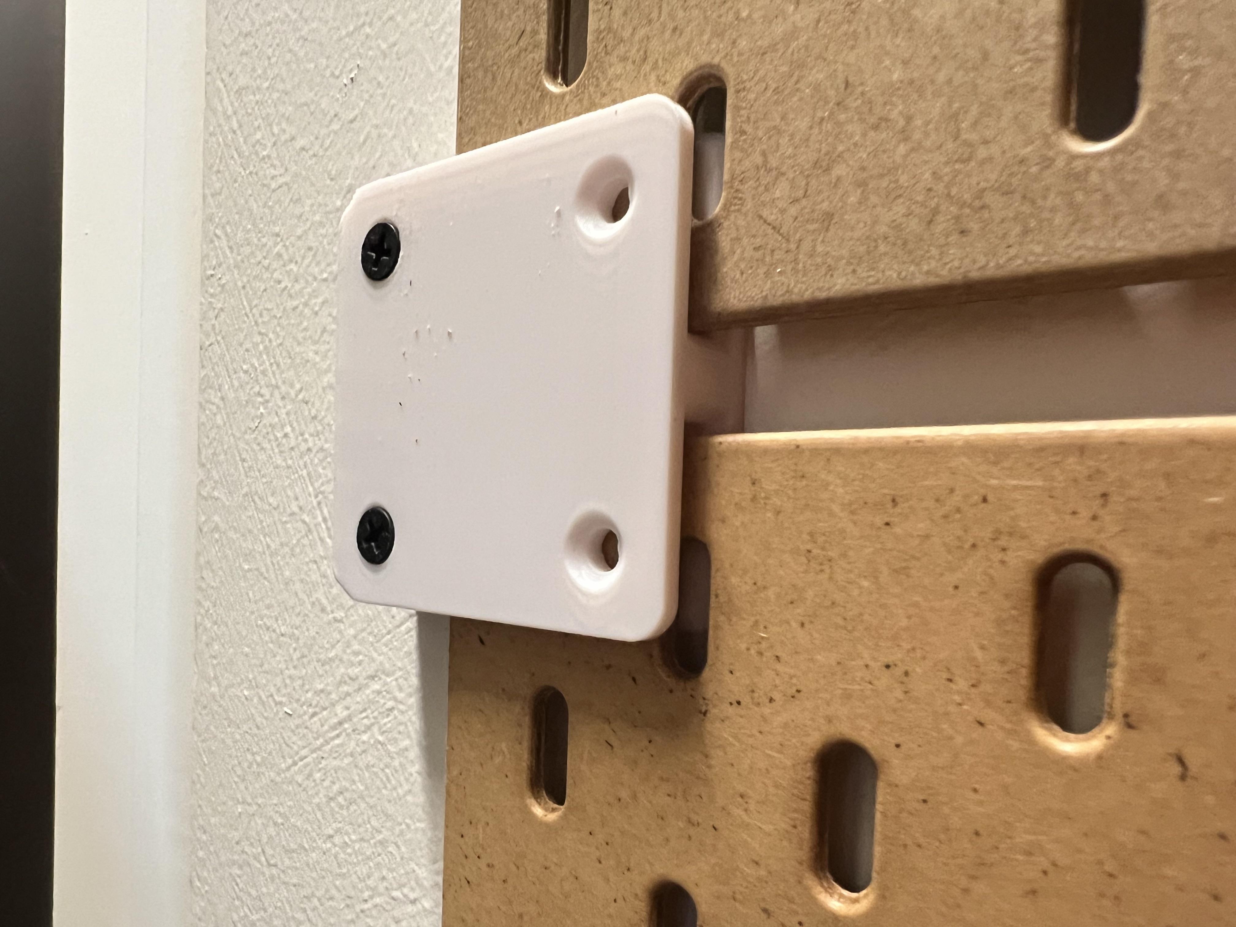 Ikea Pegboard "SKÅDIS" Door Mount: Multi-panel Mount - photo 2