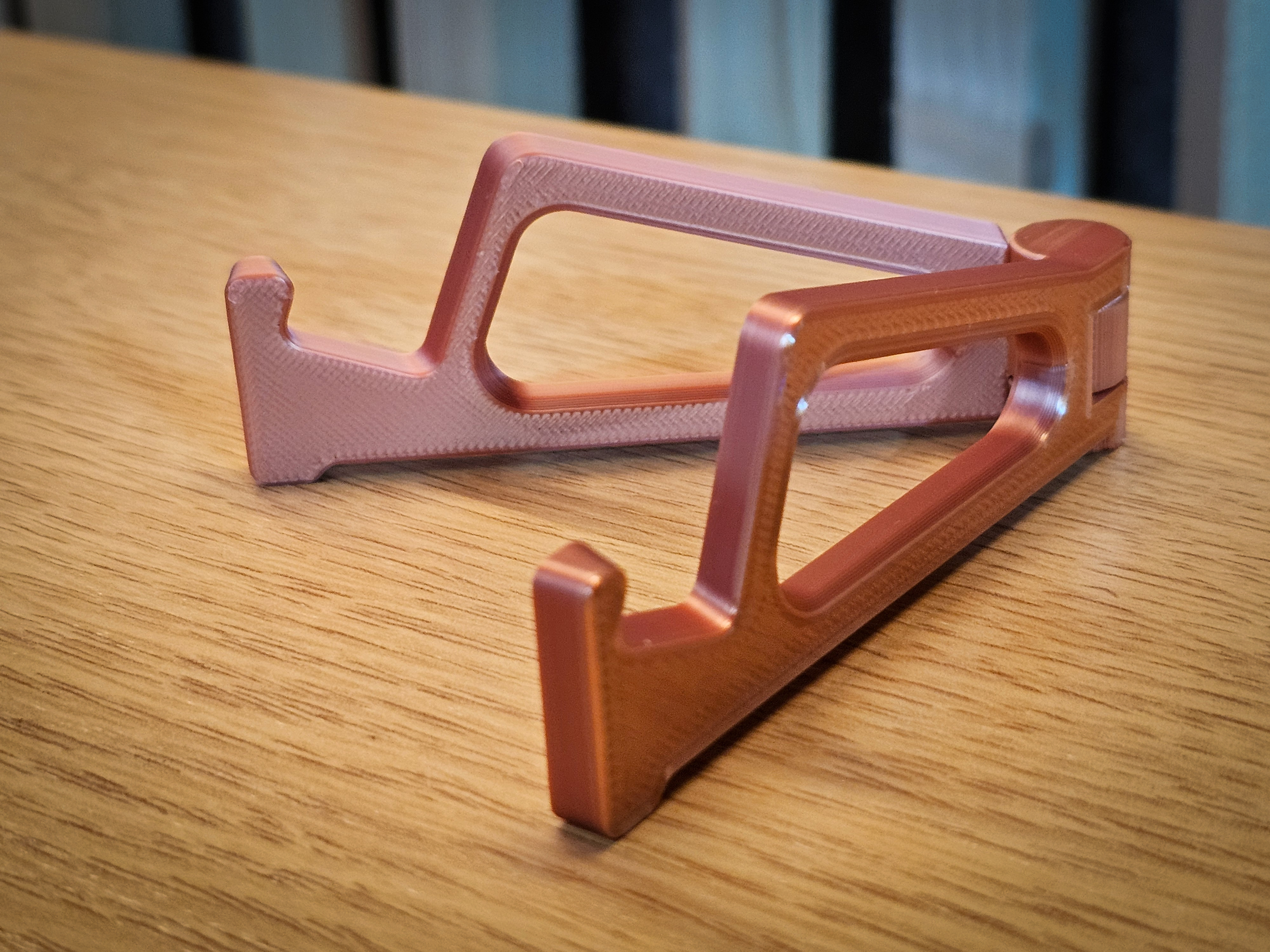 Foldable phone holder/stand print in place