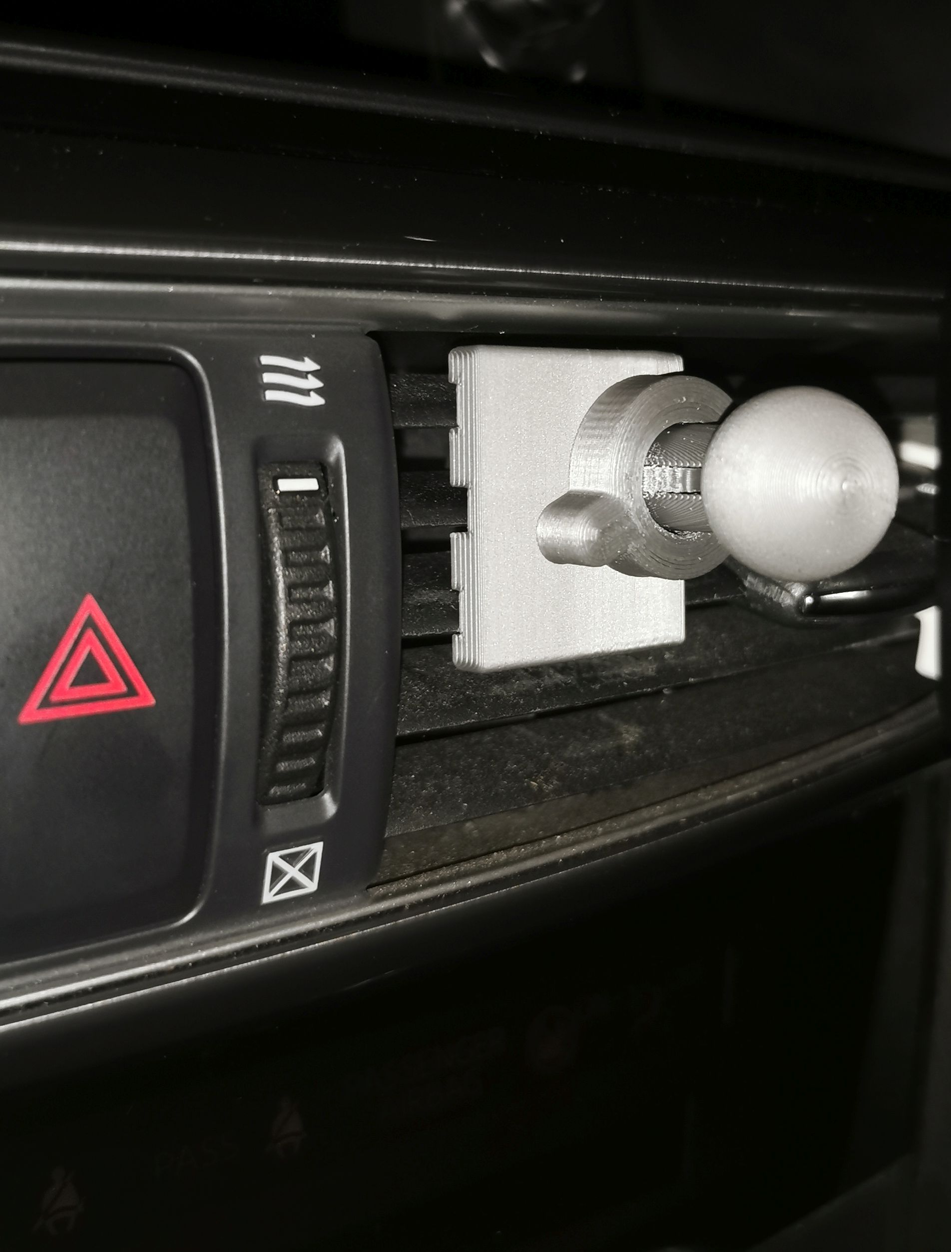Car vent phone holder mount adapter ball joint ventilation clip