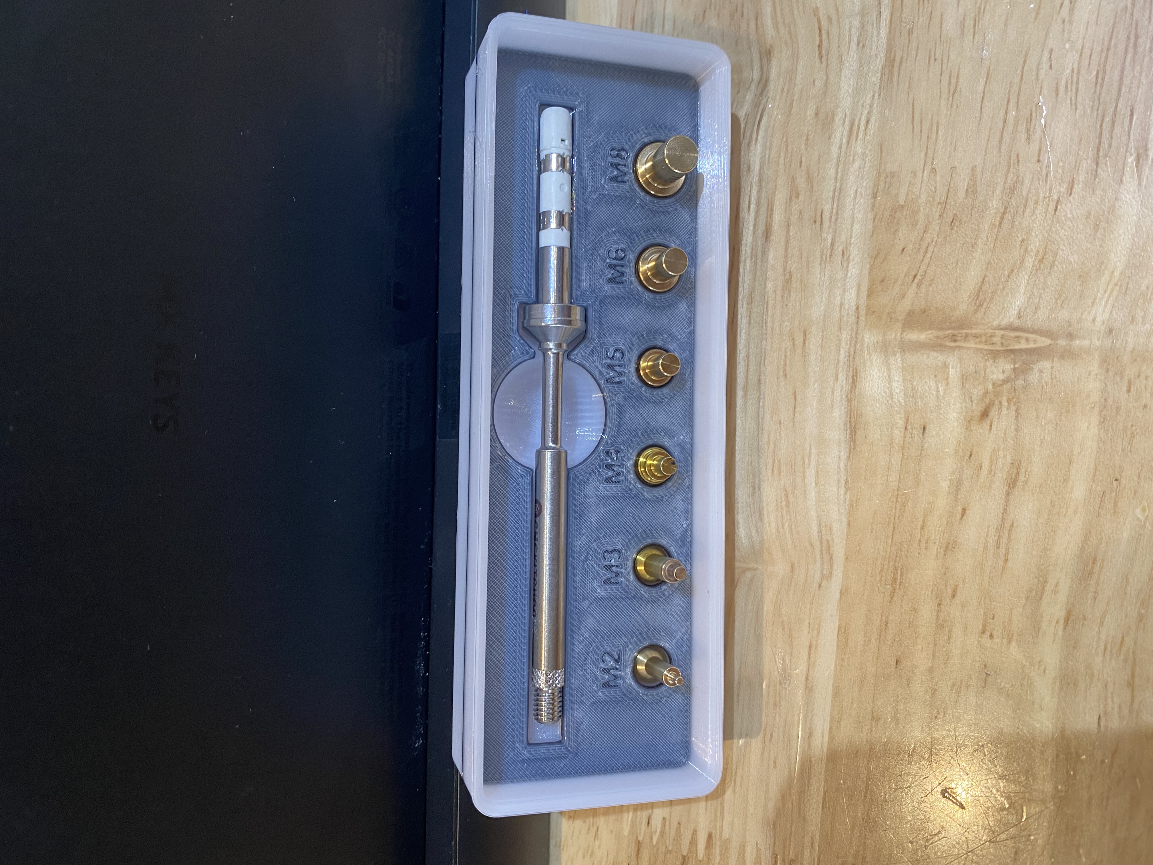 TS100 CNC Kitchen Heatset Insert Fixed Sizing