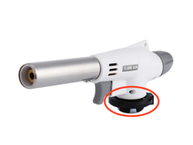 Butane torch clamp thing