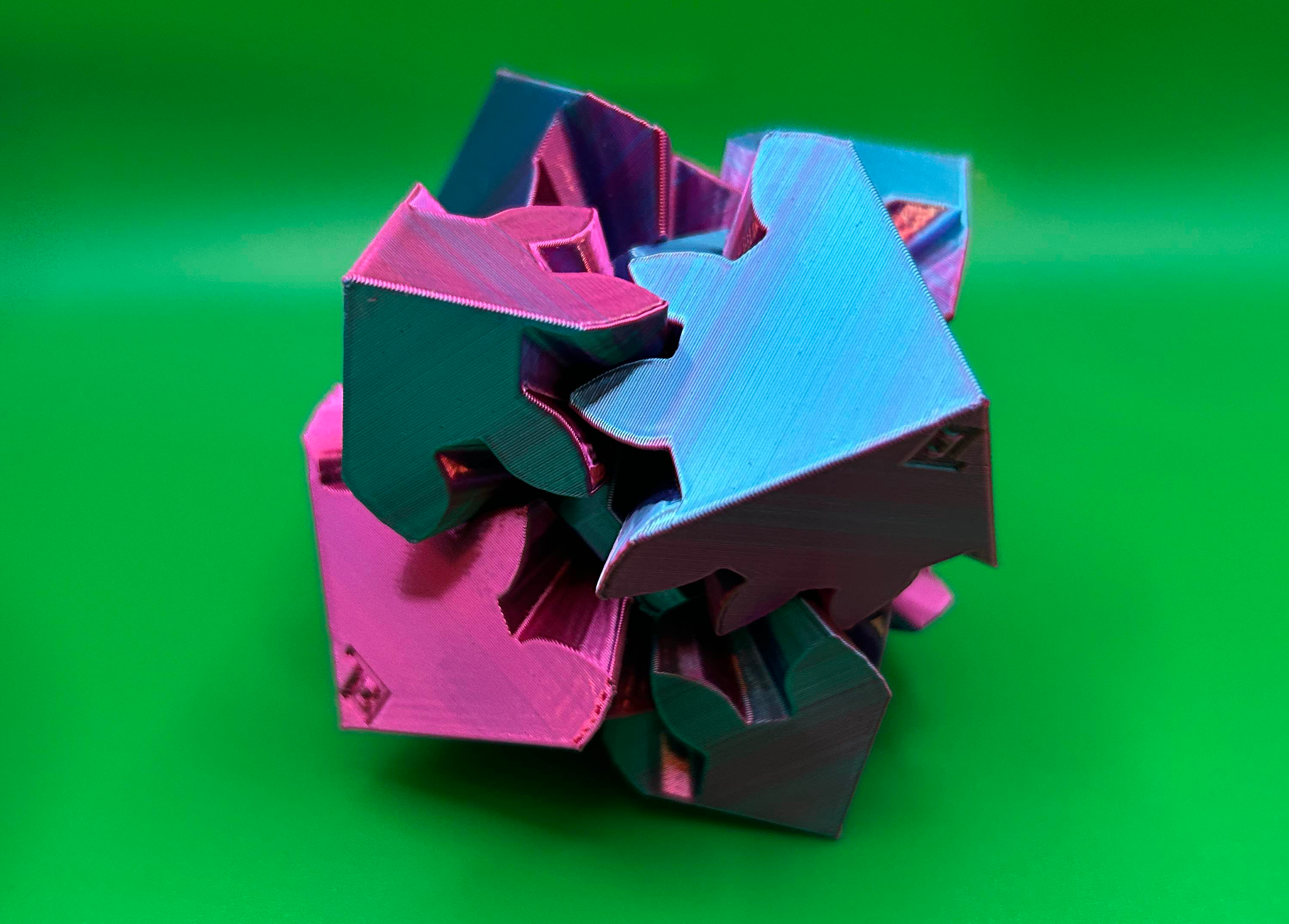 Gear Cube Fidget (No Screws) - photo 4