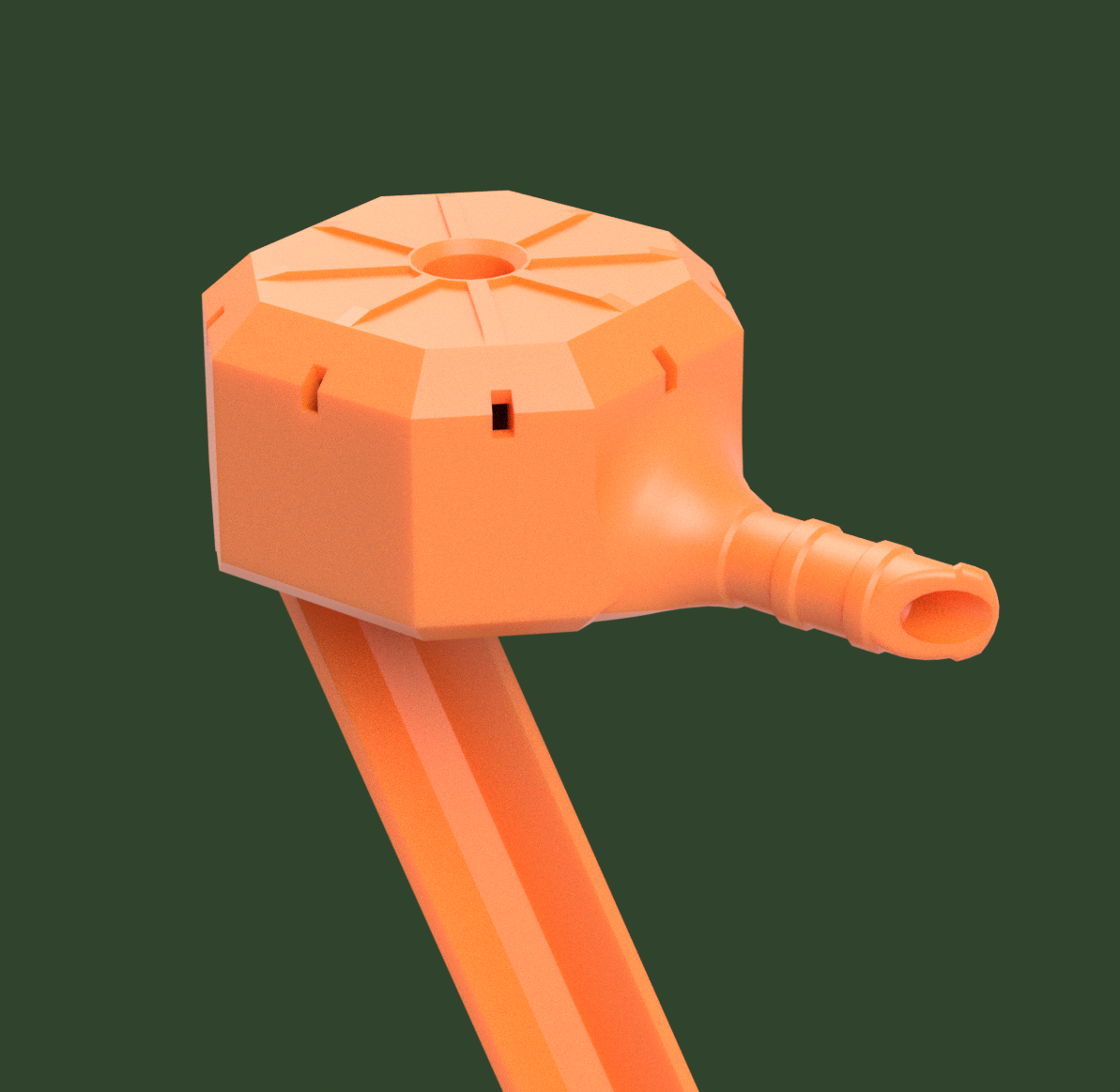 Simple Reliable Garden Sprayer | 1/4" Irrigation Stake Design