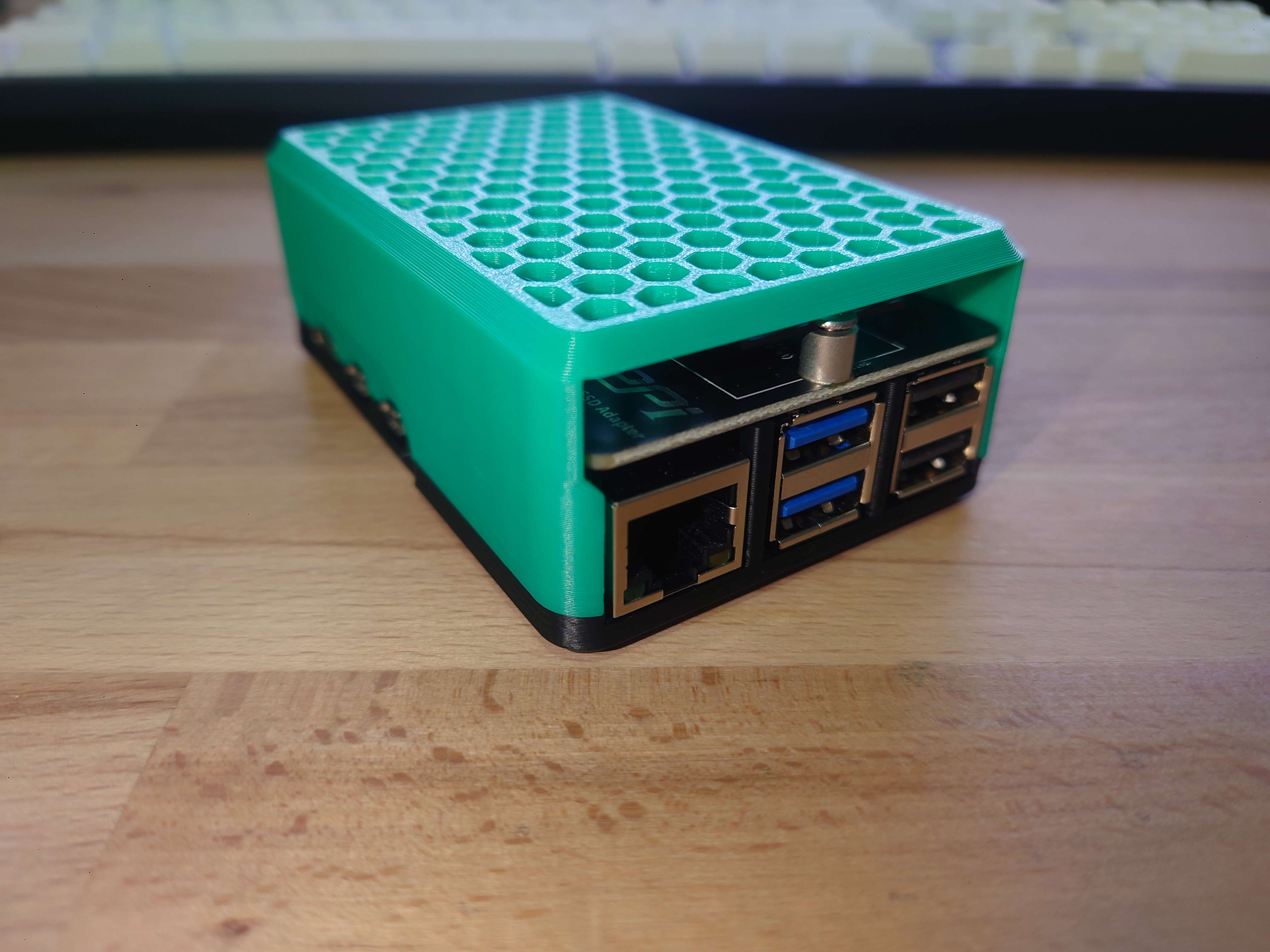 Raspberry Pi 5 NVMe HAT case (snap fit) - photo 2