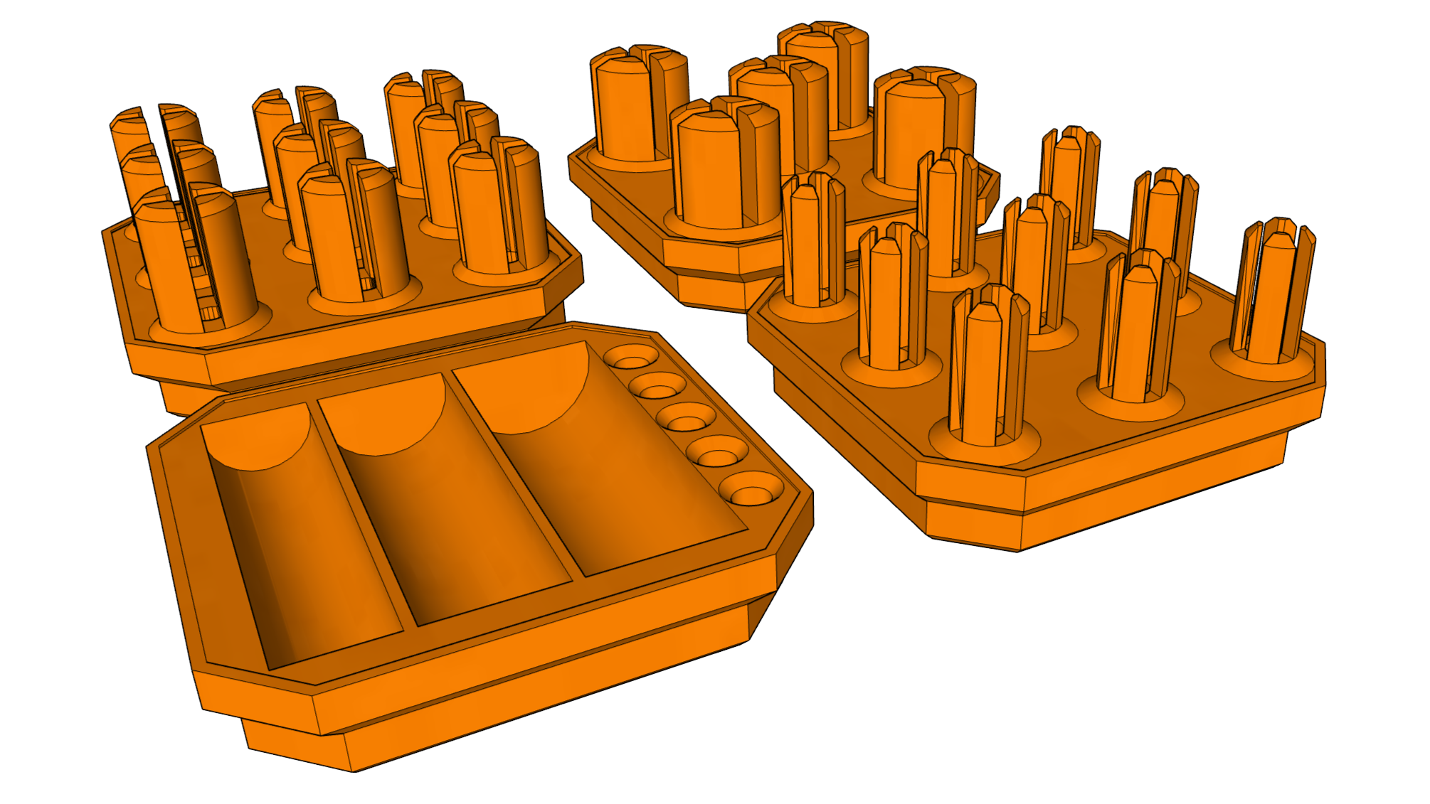 MultiBoard/MultiGrid Bin Insert Sanding Drum Storage