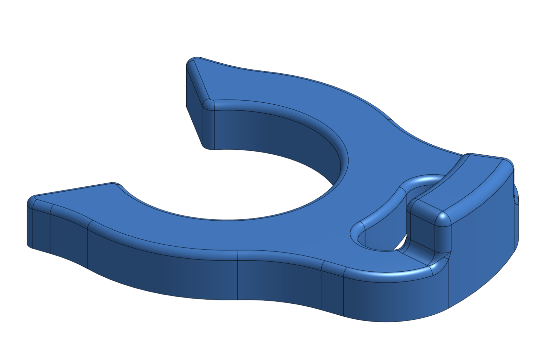 Anycubic Kobra 3 PTFE Tube Clip (Reverse Engineered) - photo 3