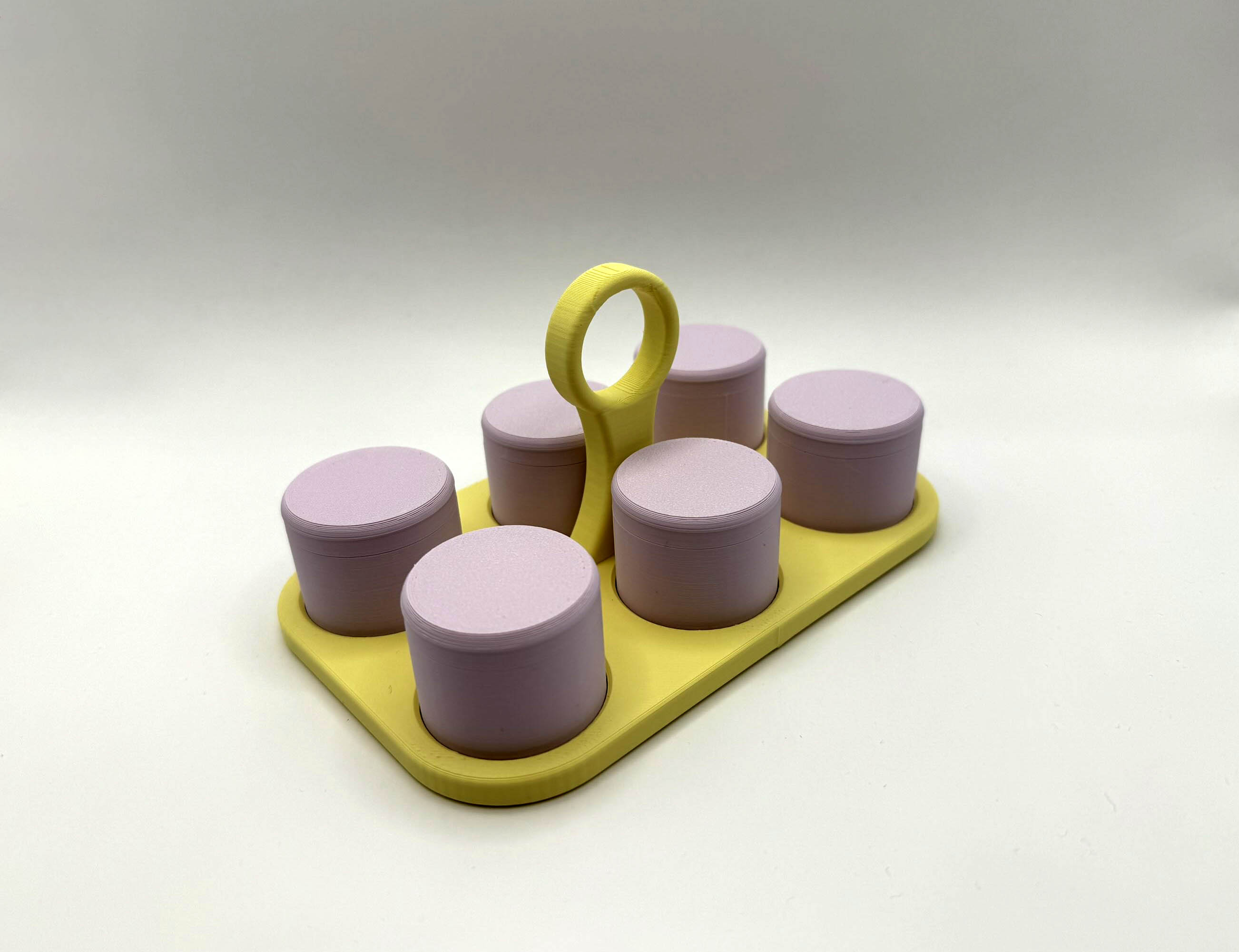 Tray with screw lid containers - photo 2