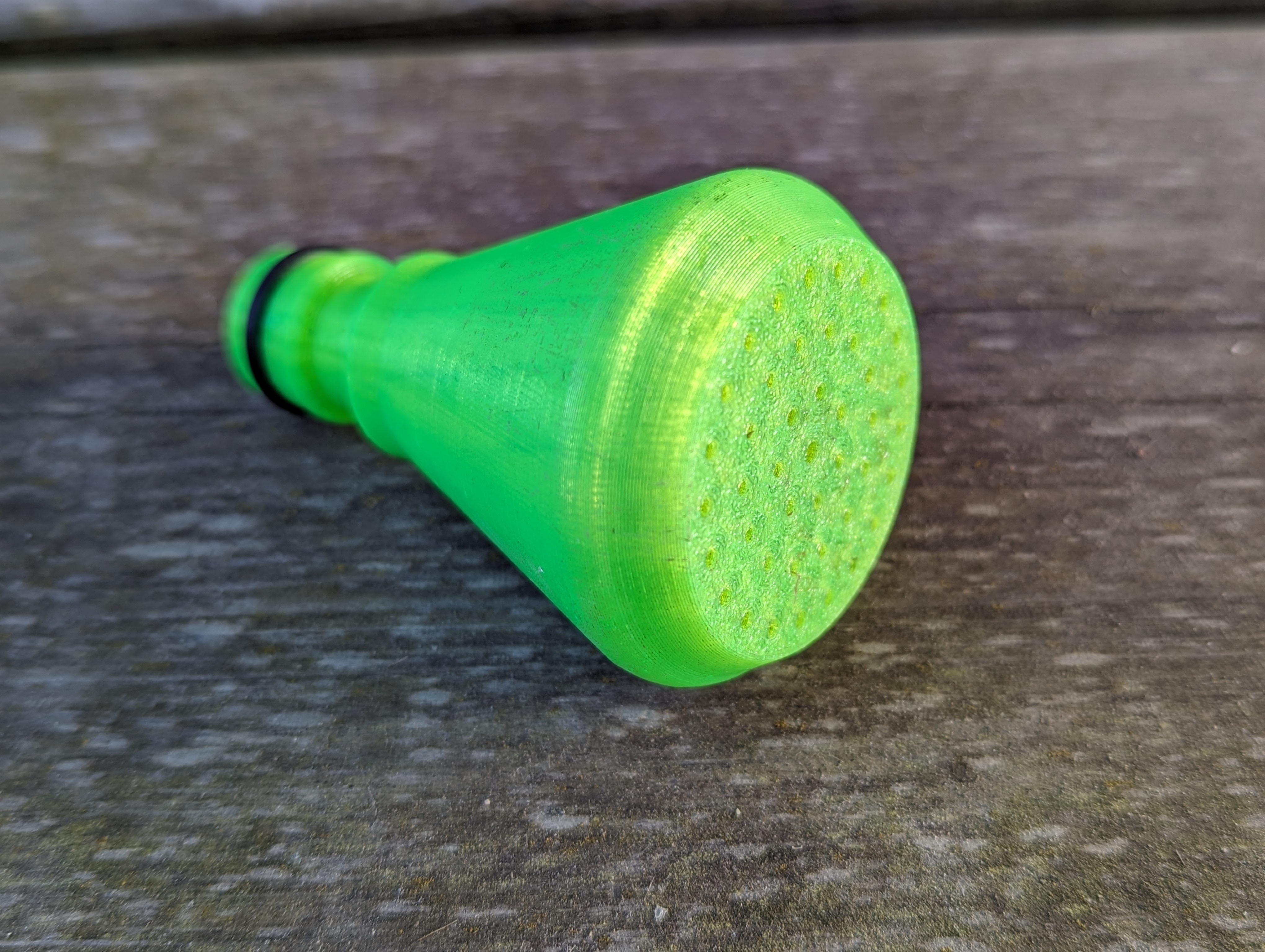 Parametrically garden water diffuser with hose coupling adapter - photo 4