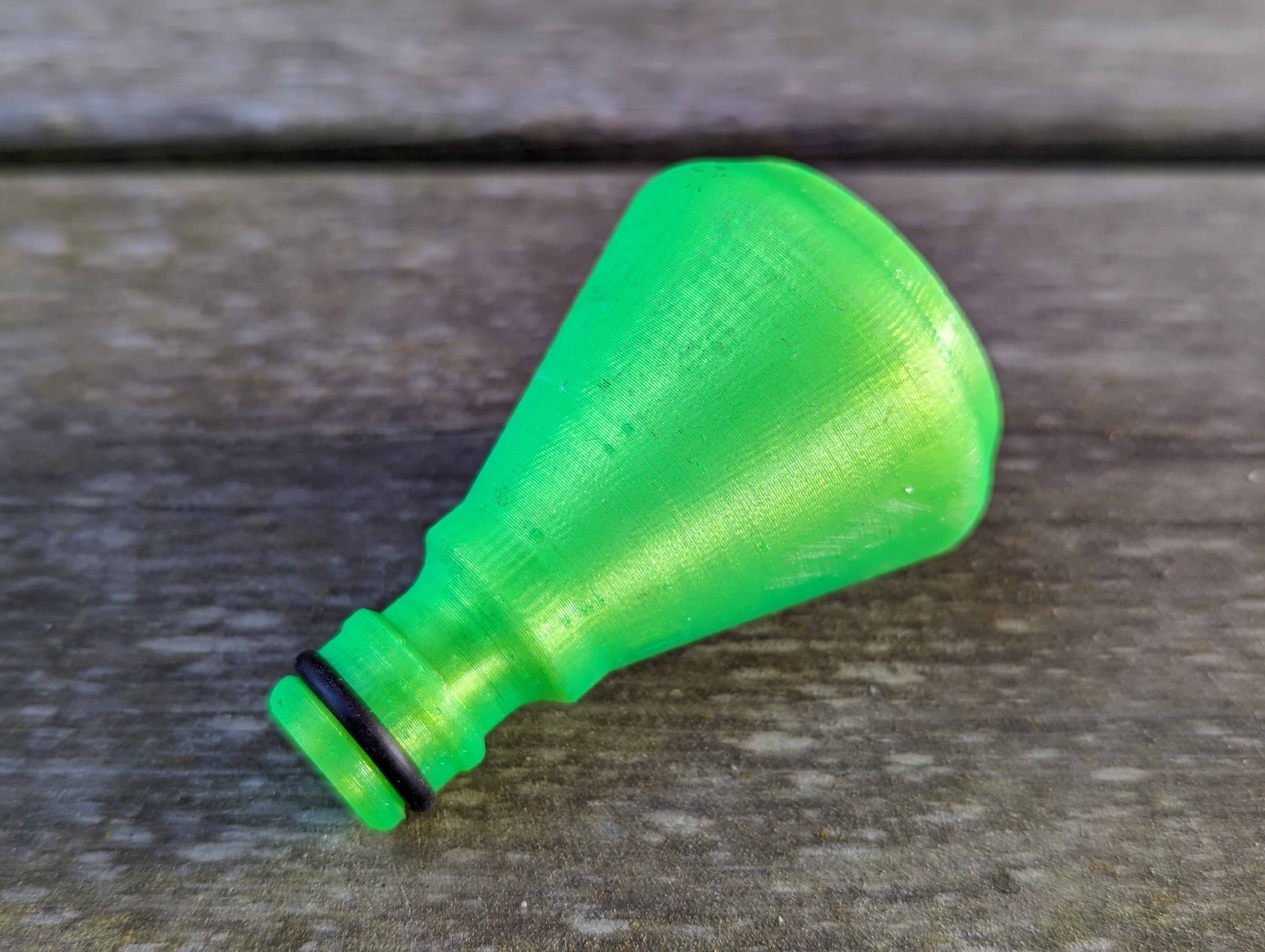 Parametrically garden water diffuser with hose coupling adapter - photo 3