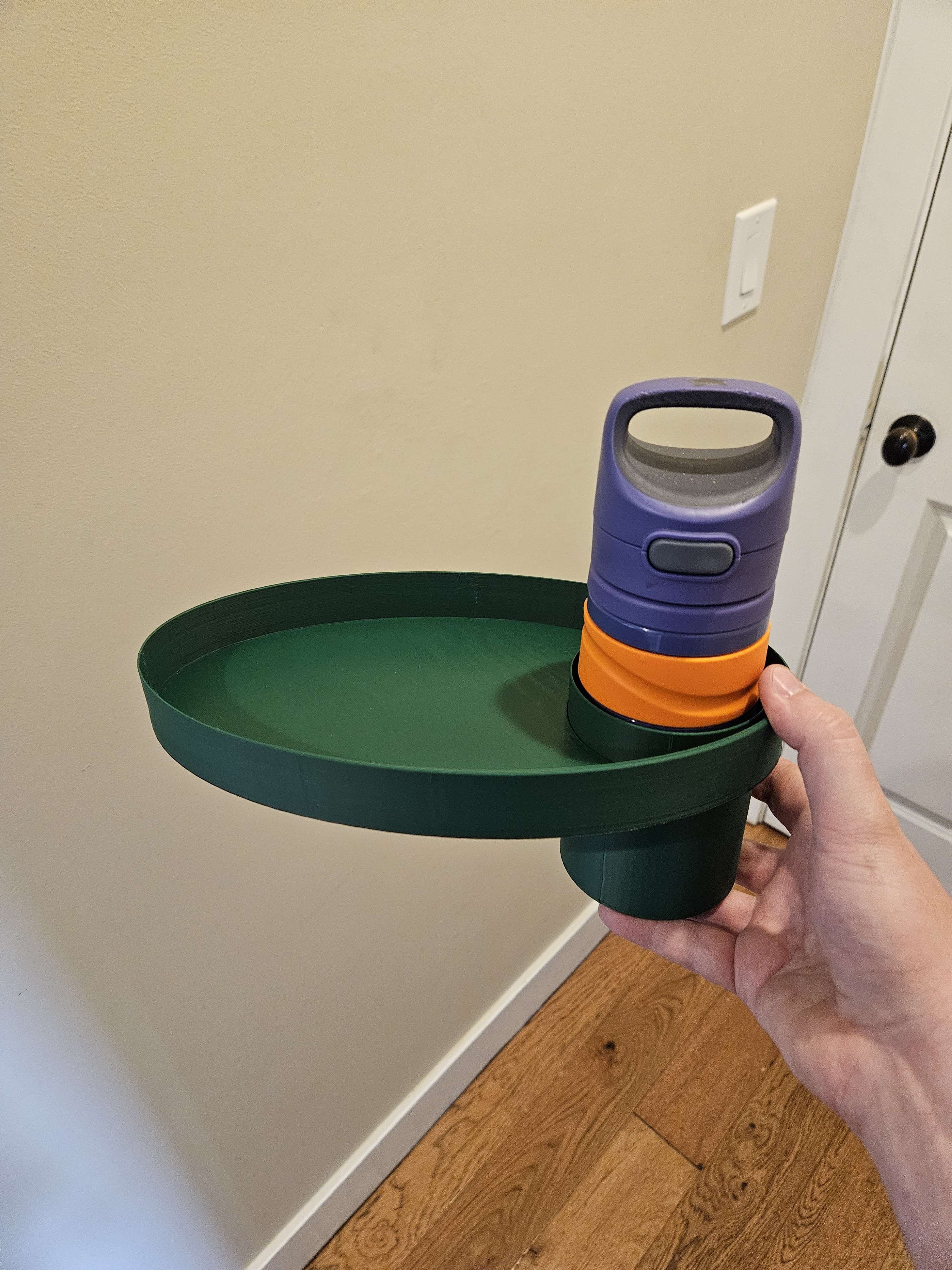 Carseat Cup Holder with Snack Tray - photo 2