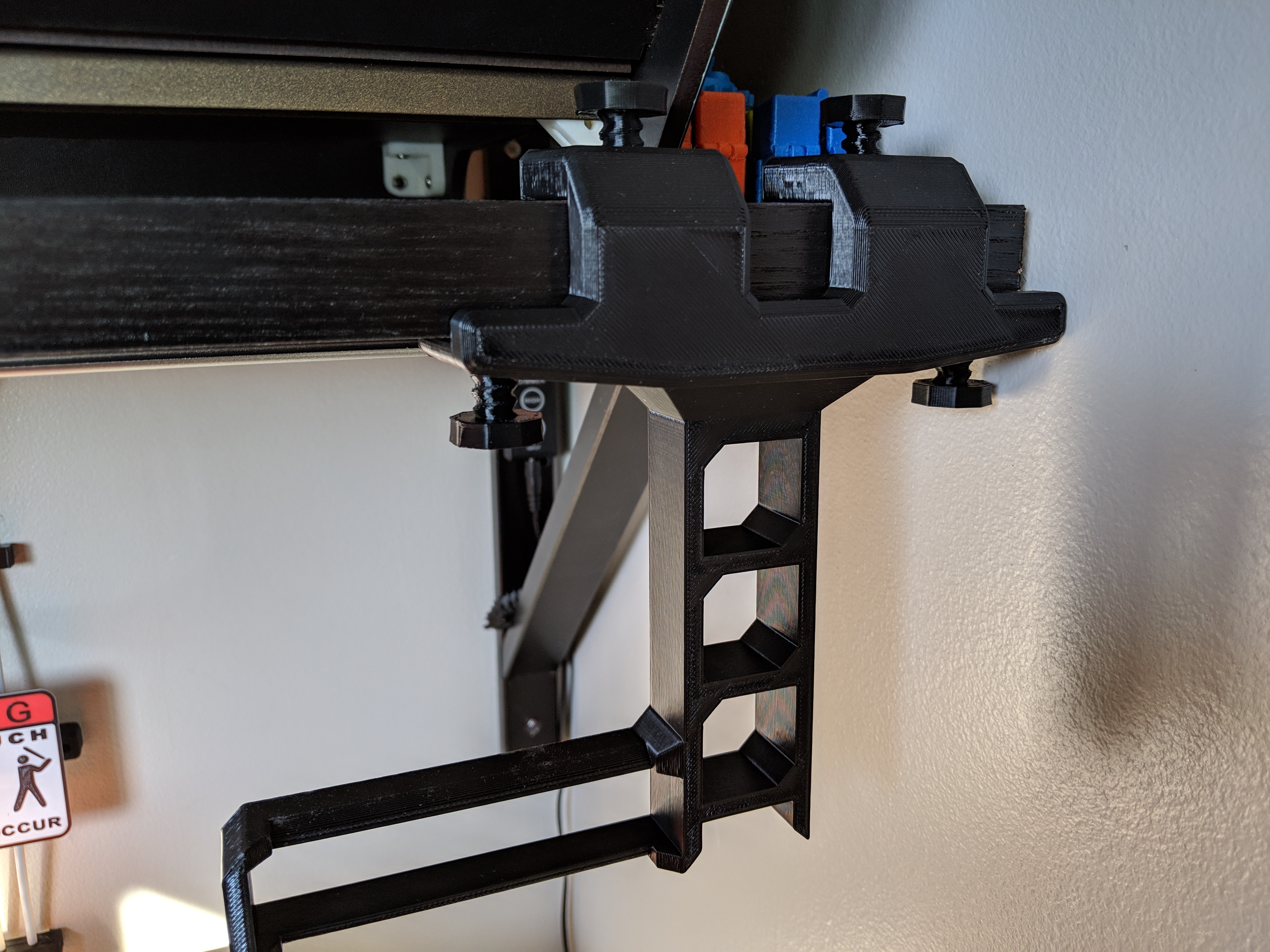 Shelf Spool Holder - Single or Dual with Screws