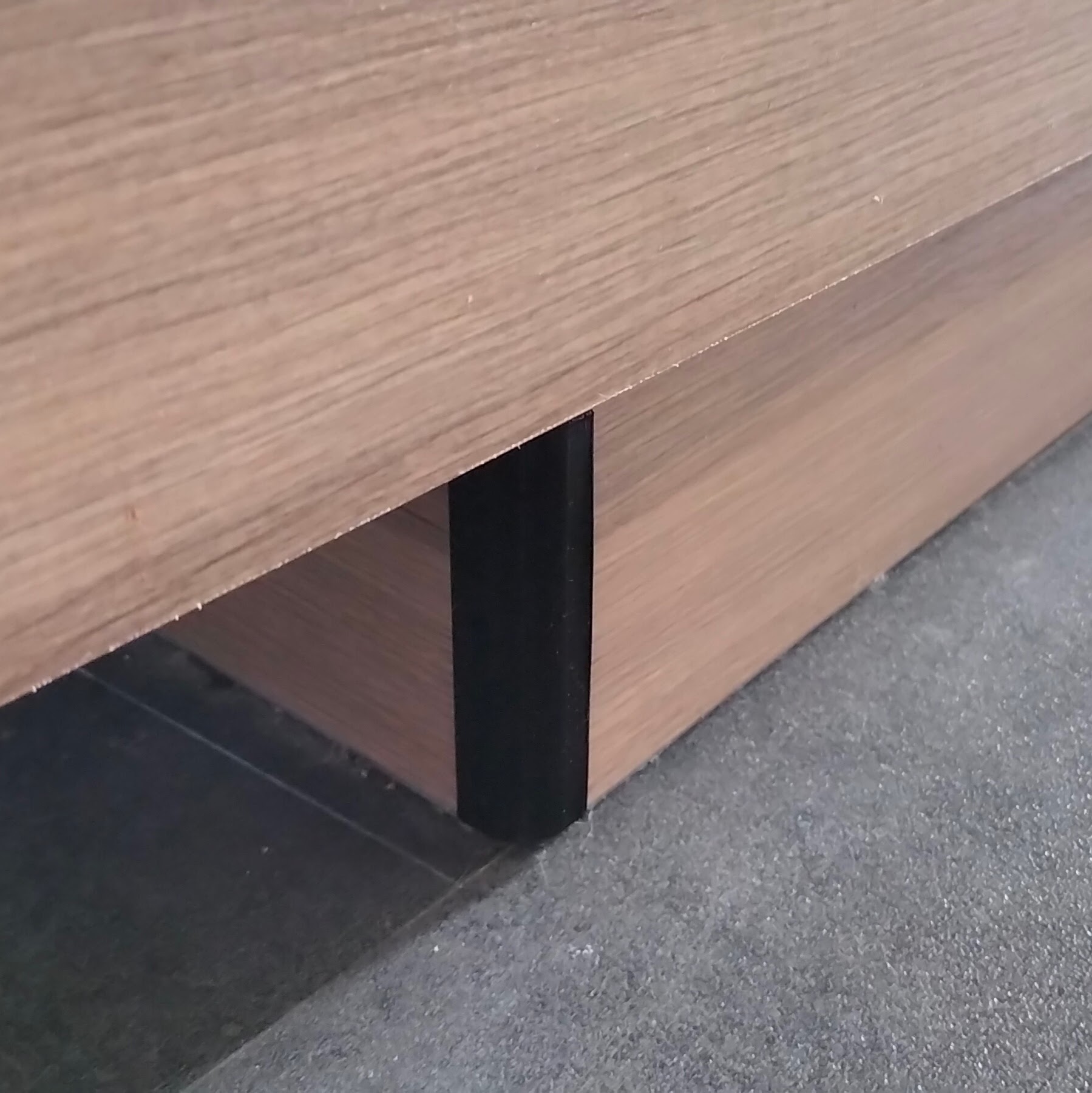 IKEA kitchen plinth corner join
