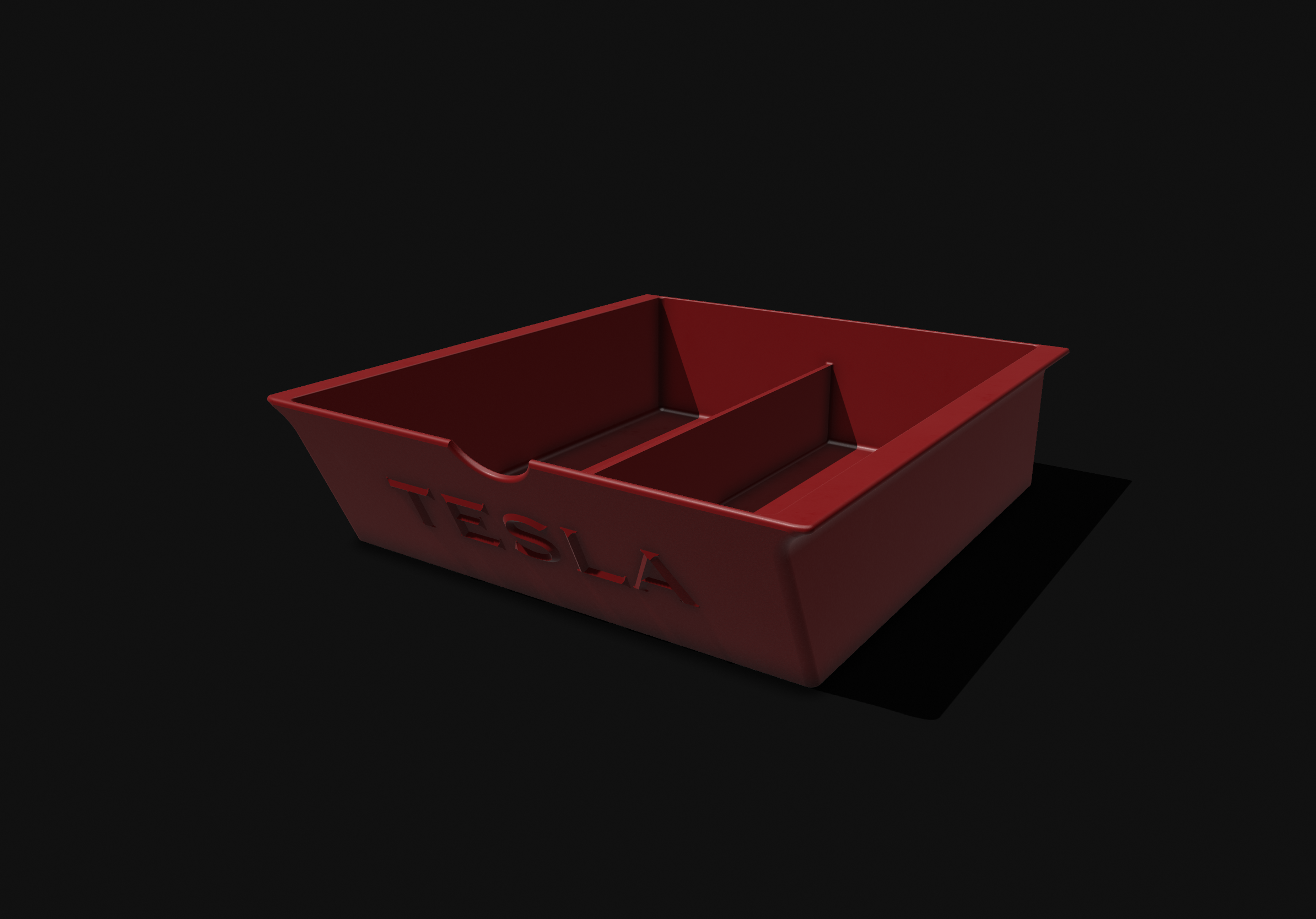 Tesla Model Y consol tray