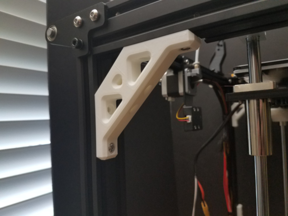 90 Degree Bracket for 2020 Extrusion for Ender-5, Pro, Plus