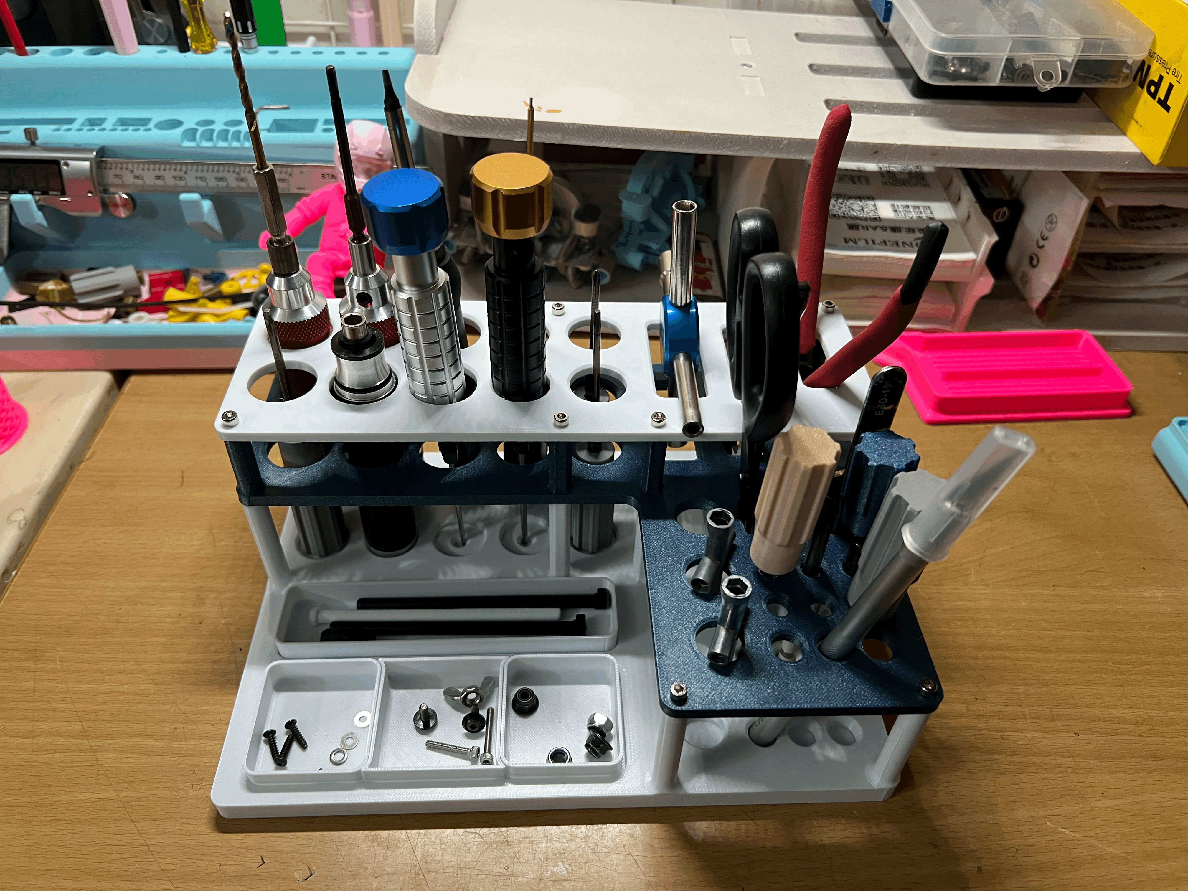 RC Model Repair Tool Organizer(RC模型维修工具收纳架)