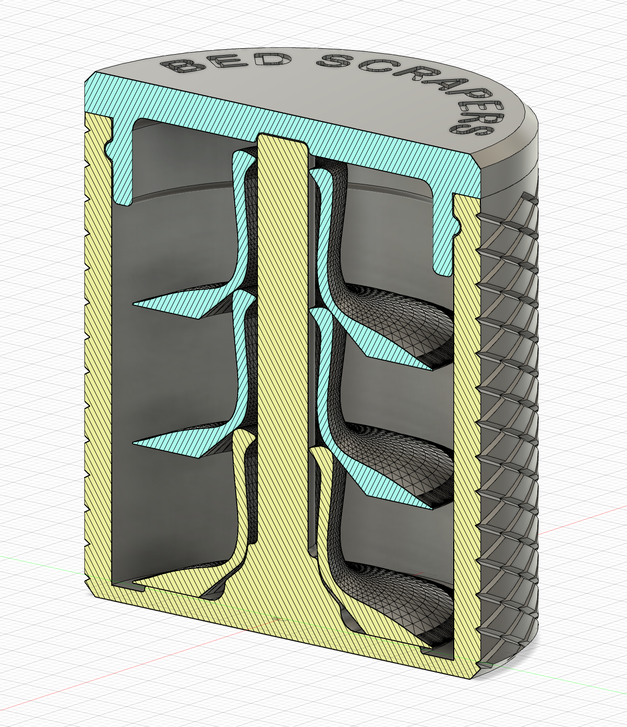 Thin layers scraper storage case - photo 2