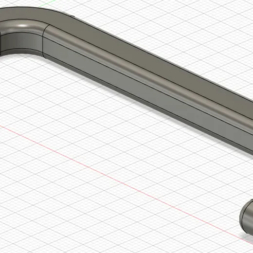 Parametric Folding Handle