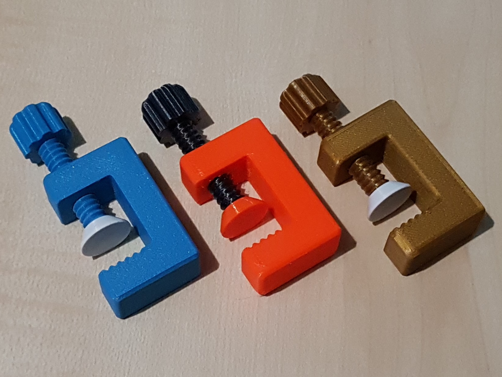One inch clamp - screw foot - photo 2