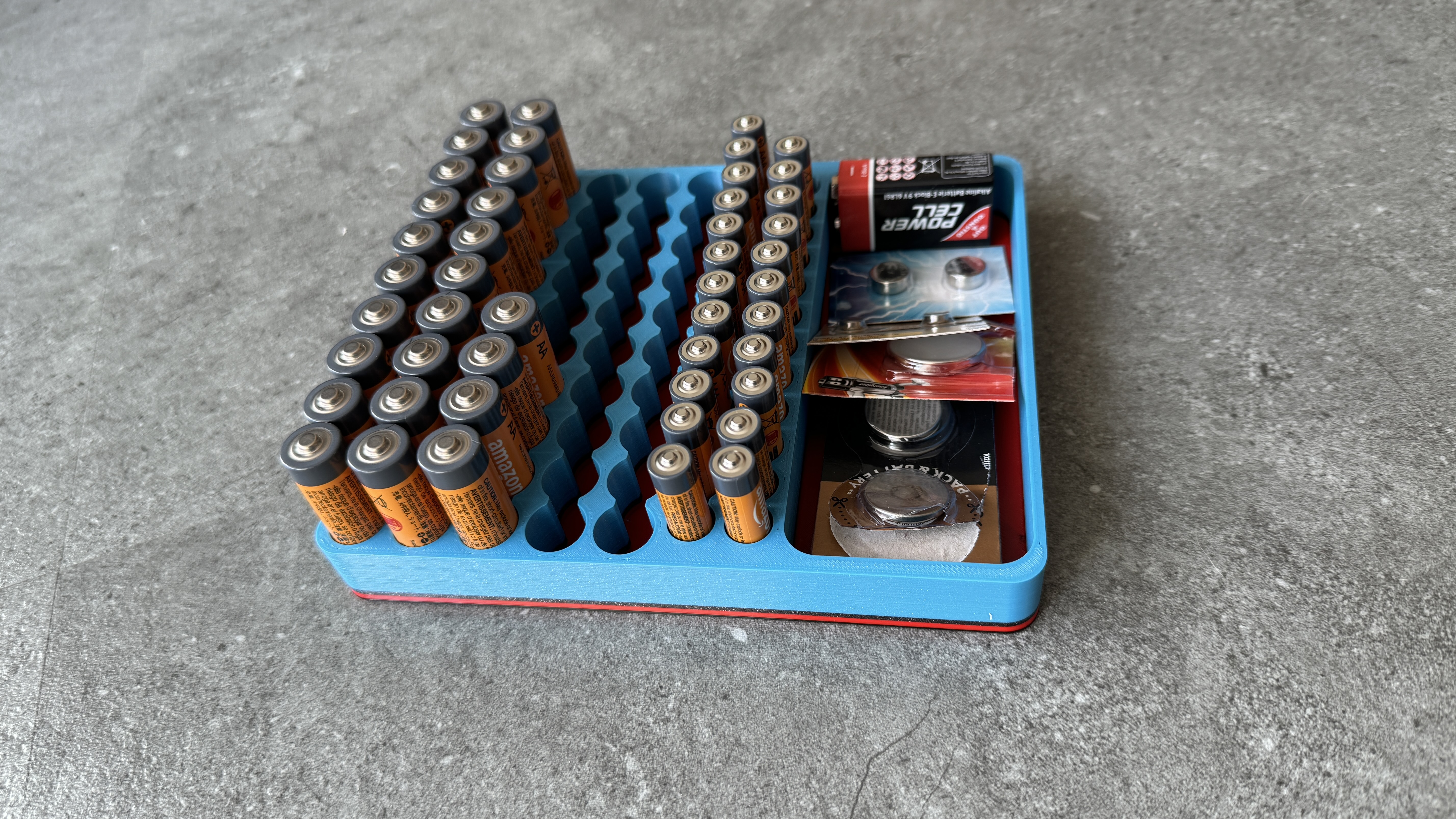 Battery Box (AA/AAA) with Storage - Remixed