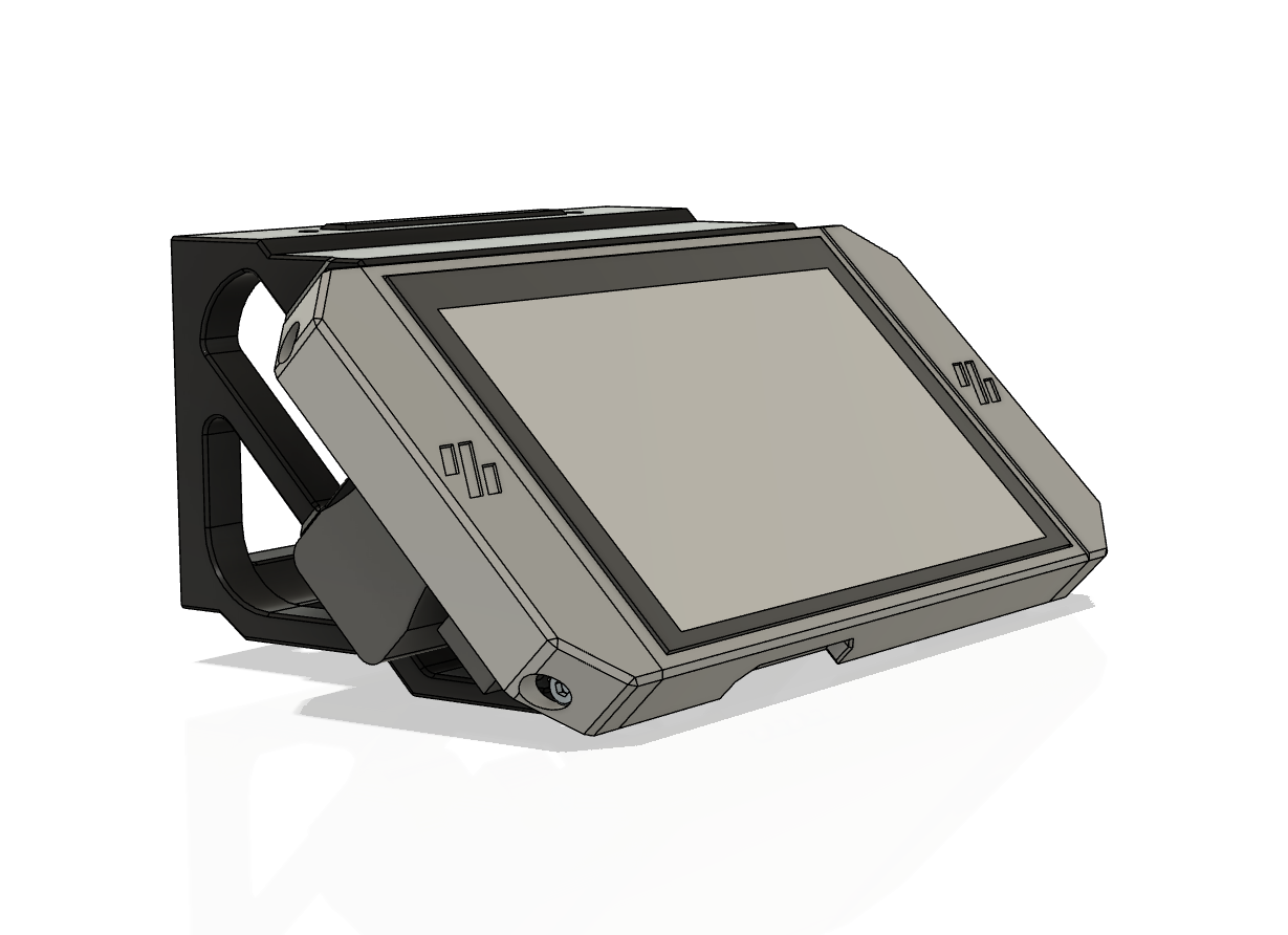 BTT HDMI 5 Display Voron Mount (Works with Clicky Clacky Door)