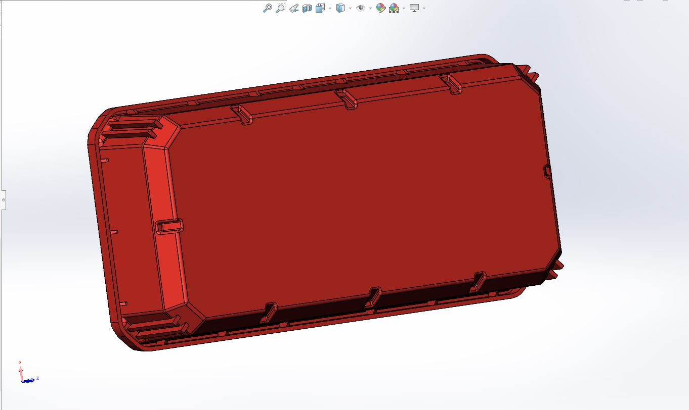 Milwaukee Packout Low Profile Organizer Compatible Rectangular Tray - No Divider Rails - photo 2