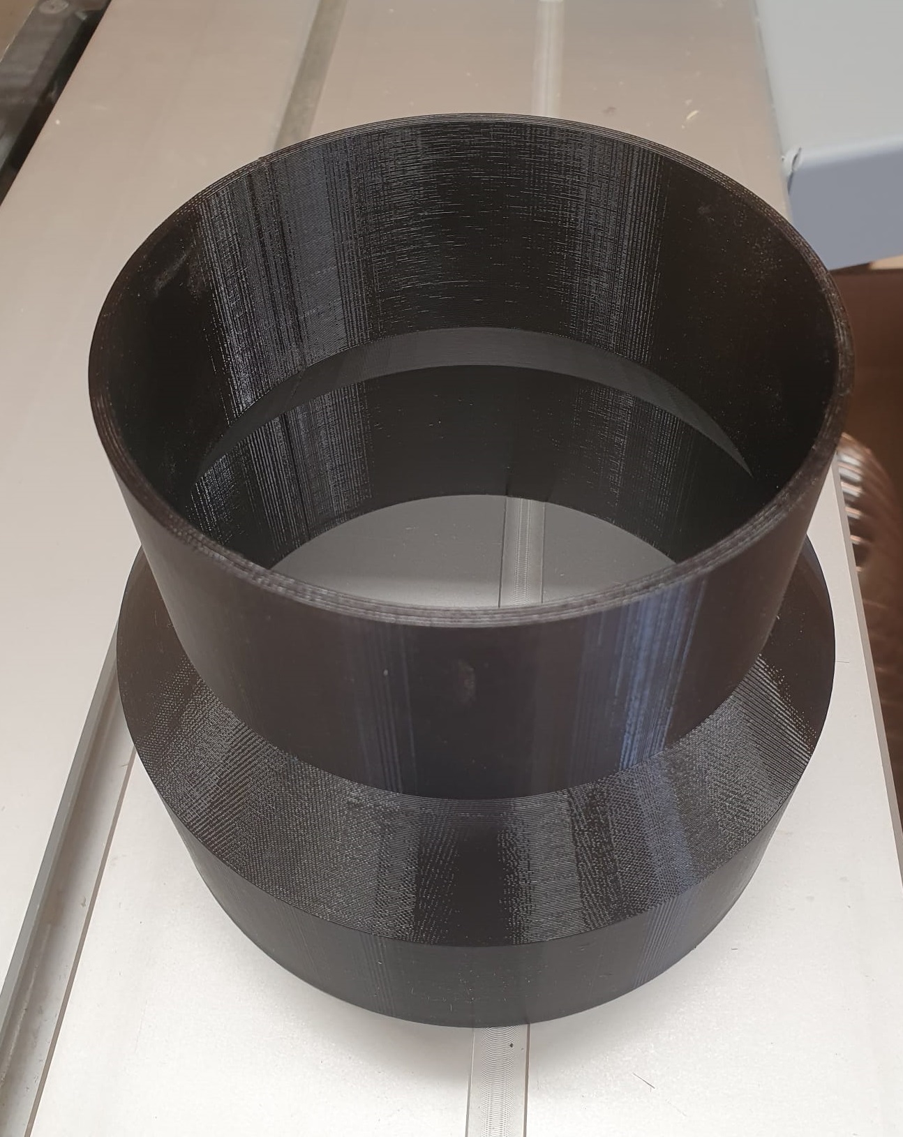 Parametric hose adapter for dust collection [FreeCAD] - photo 3