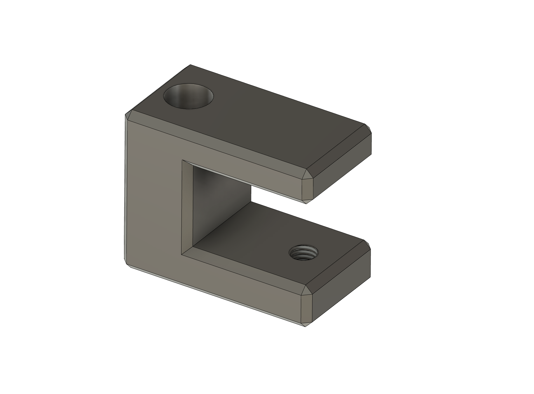 Držák na lampičku Ø 12mm rozteč 23mm (clamp) uchycení M8 šroub - photo 2