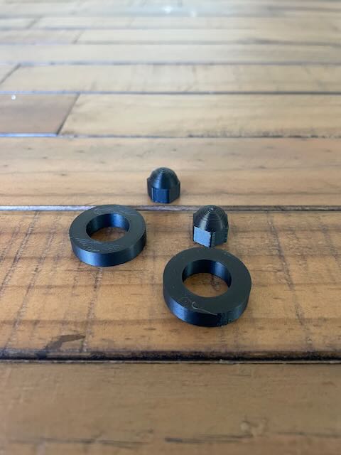 Spare Bushing and Hex Nut Cover for Jordan Side Chair - photo 3