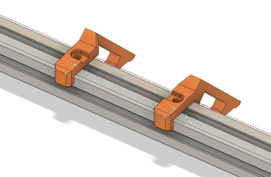 MMU2 Frame Mount for Haribo and Zaribo 3030 - photo 3