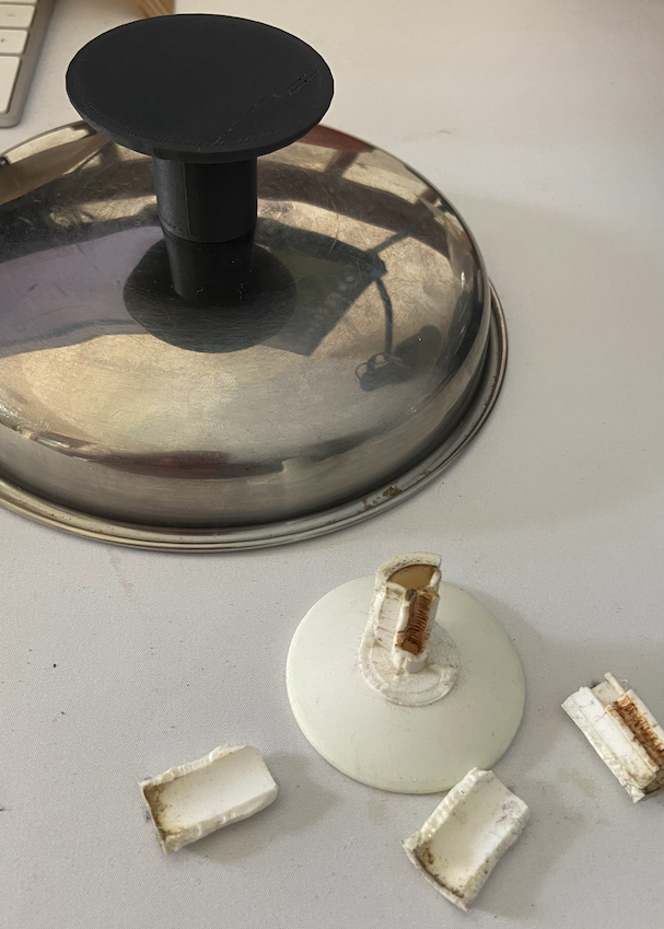 Kitchen lid holder