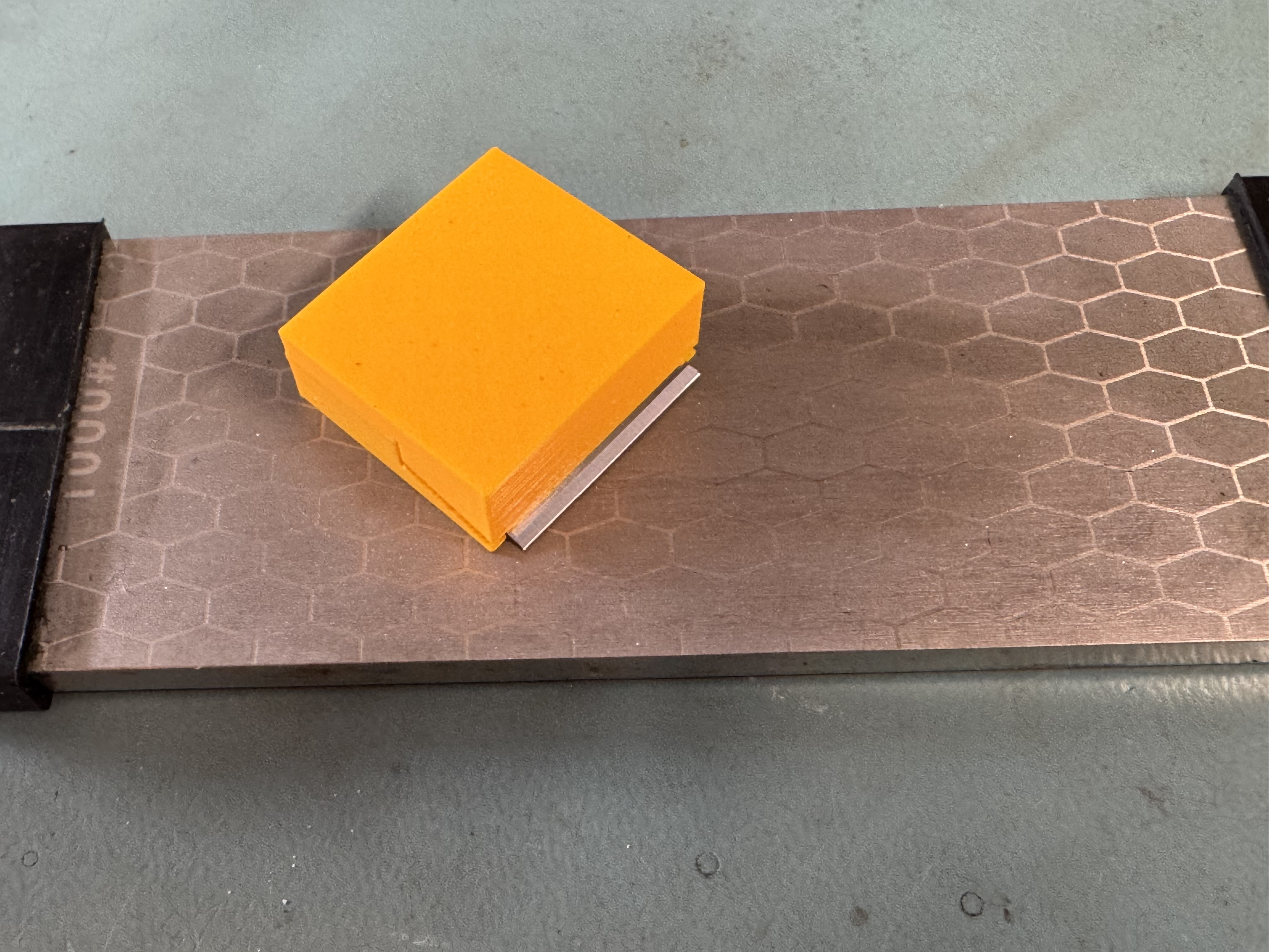 3D Printed Sharpening Jig for Luba Mammotion Blades - photo 4