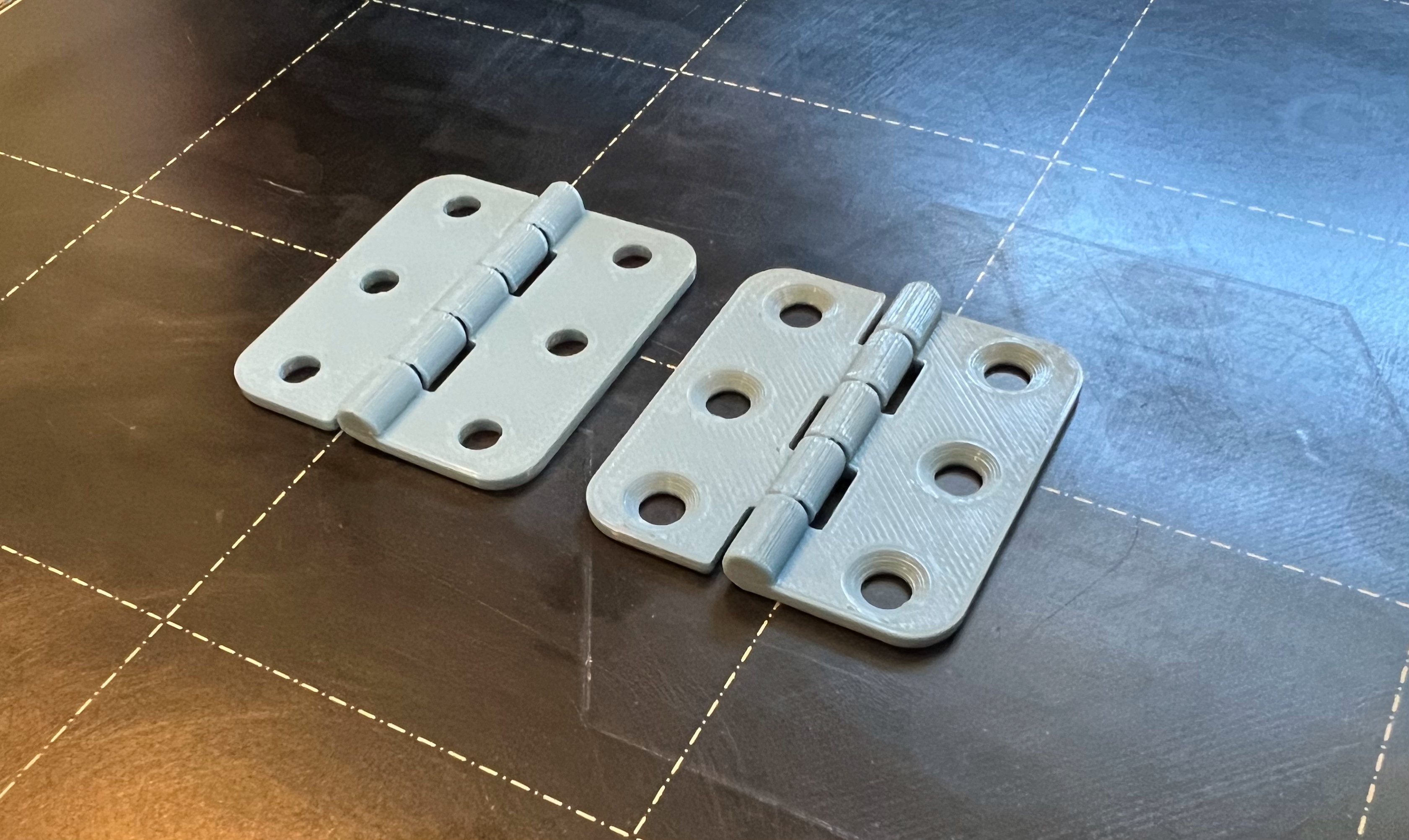 Print-in-Place Simple Hinge (no supports needed) - photo 2