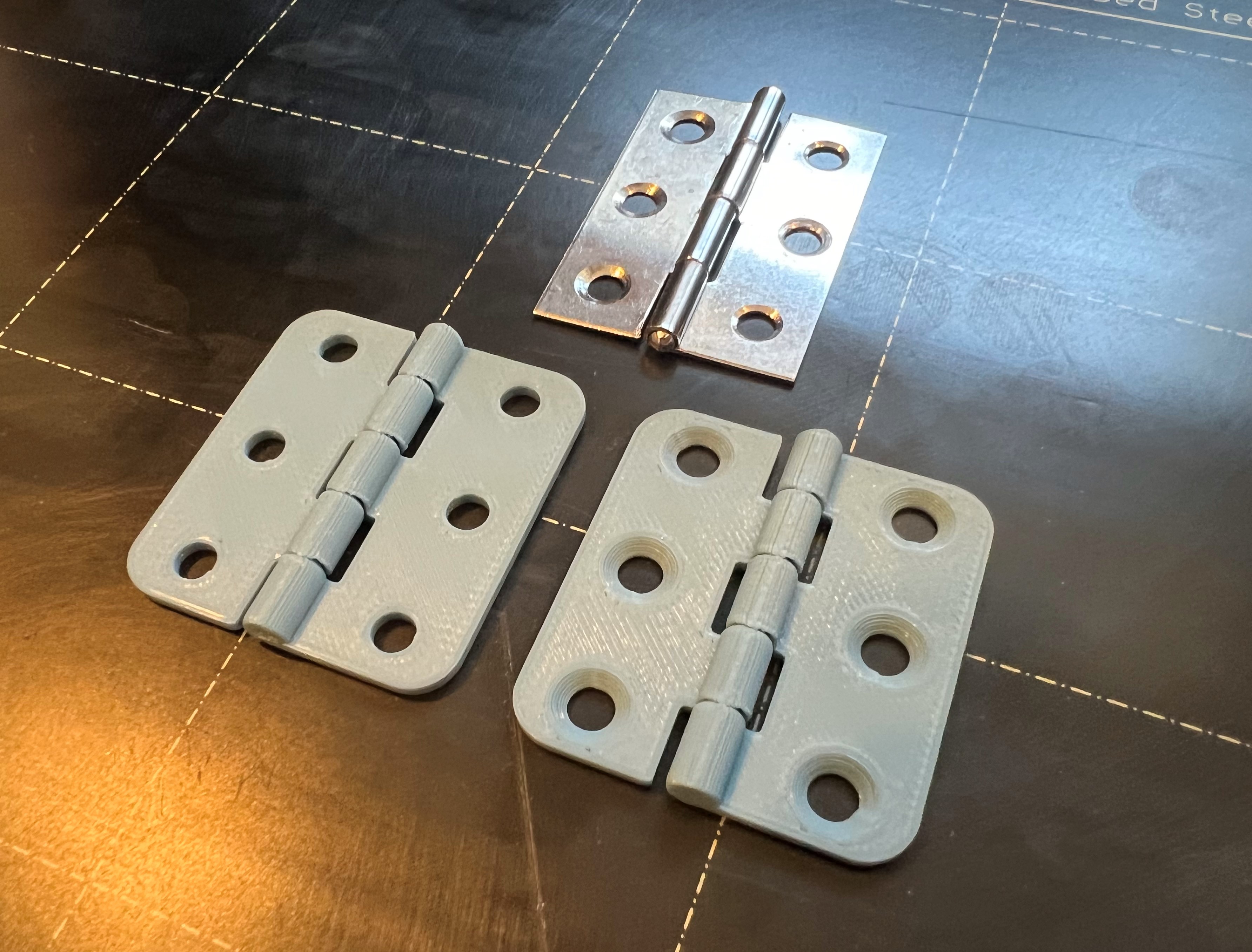 Print-in-Place Simple Hinge (no supports needed) - photo 3