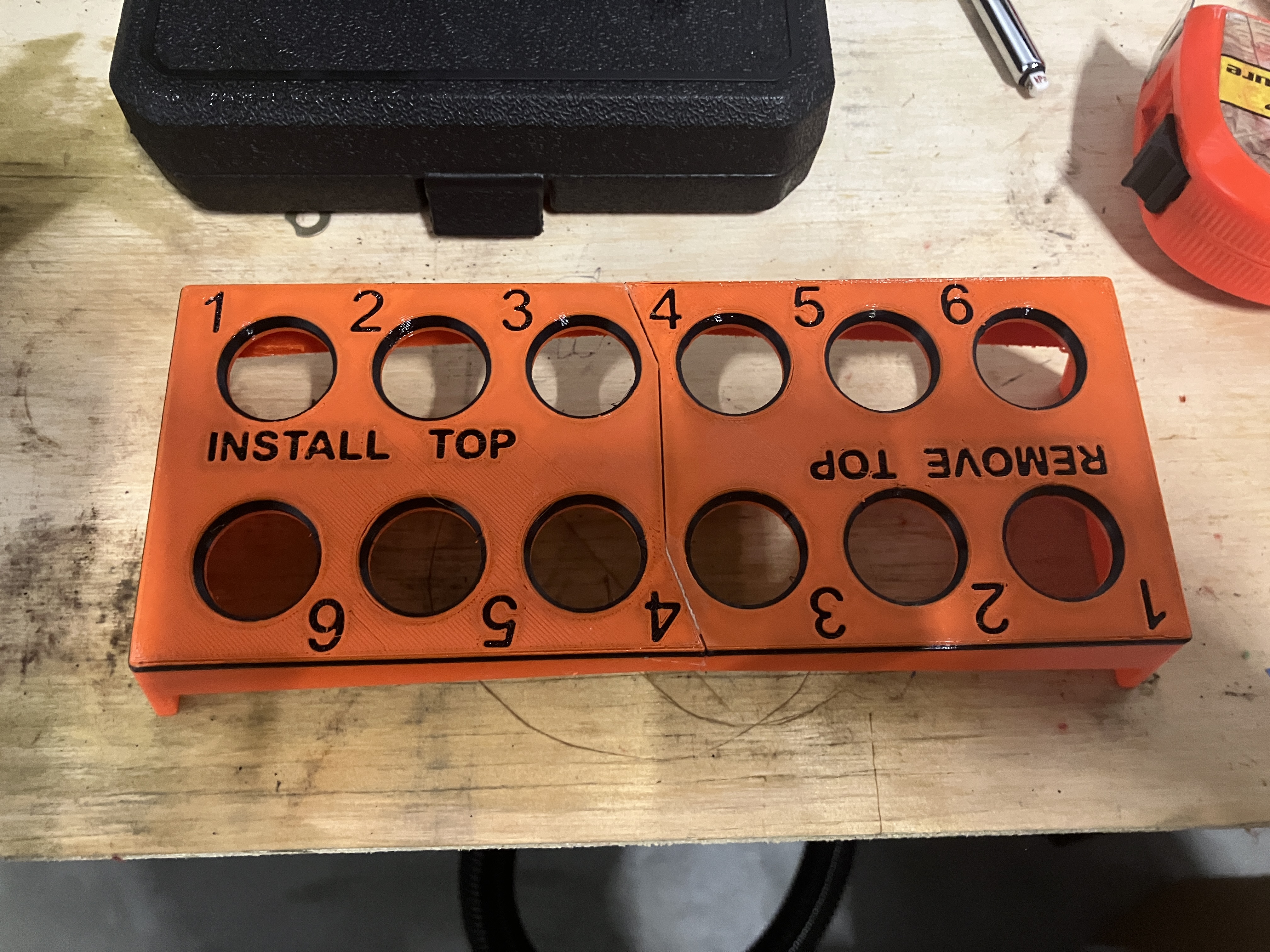 Aircraft Spark Plug Tray