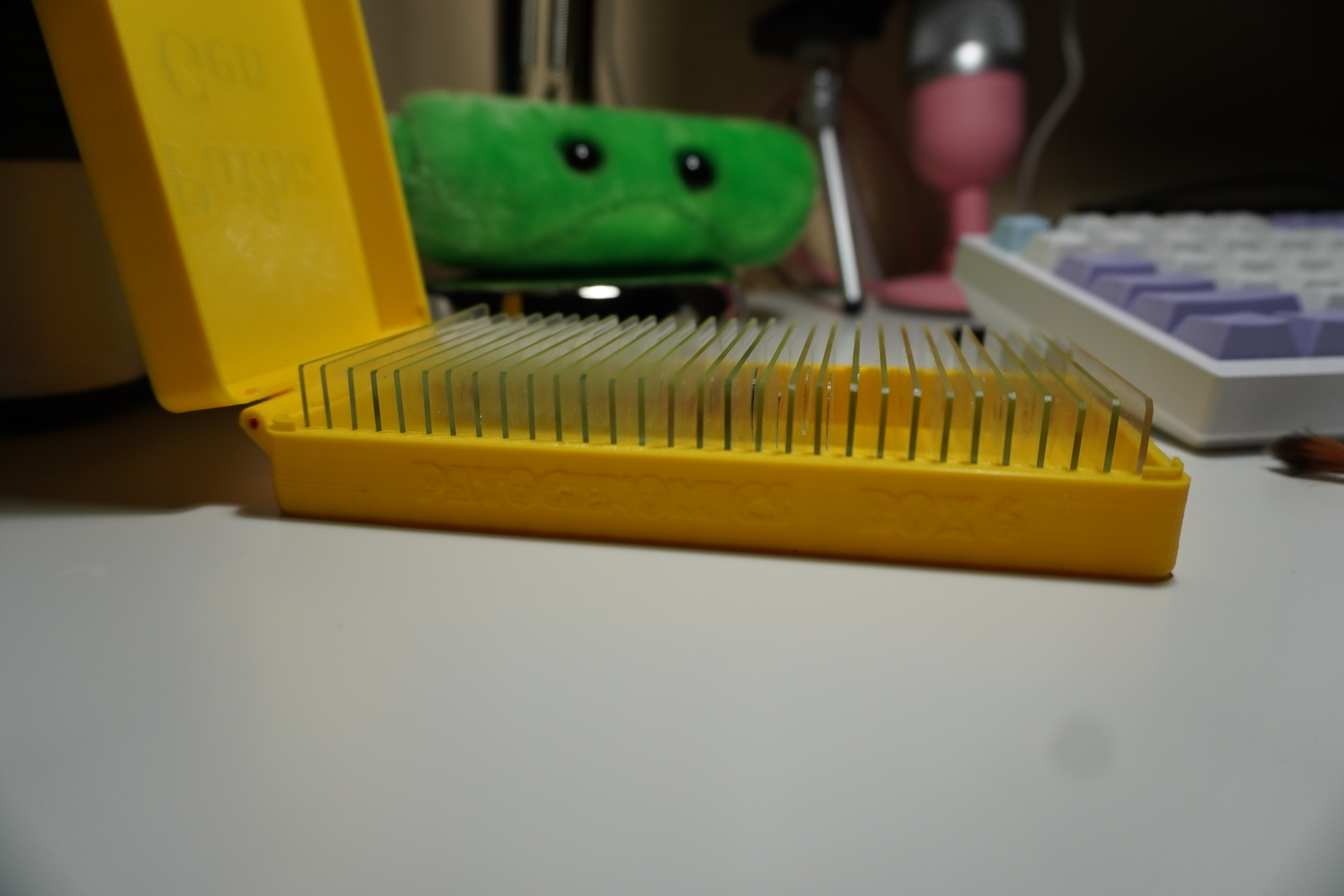 Slide Into Organization: Microscope Slide Storage Box - photo 3
