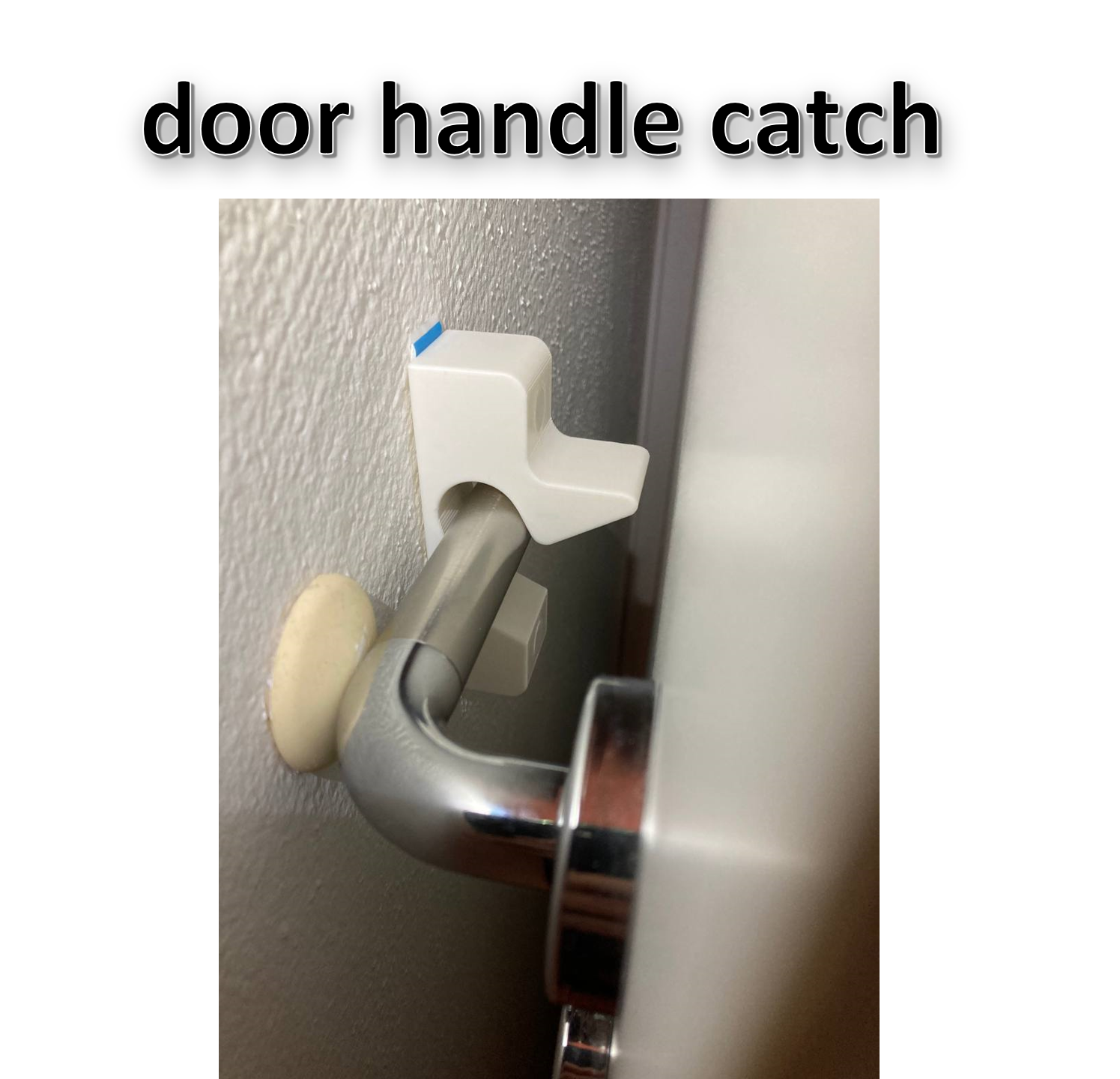 door handle catch