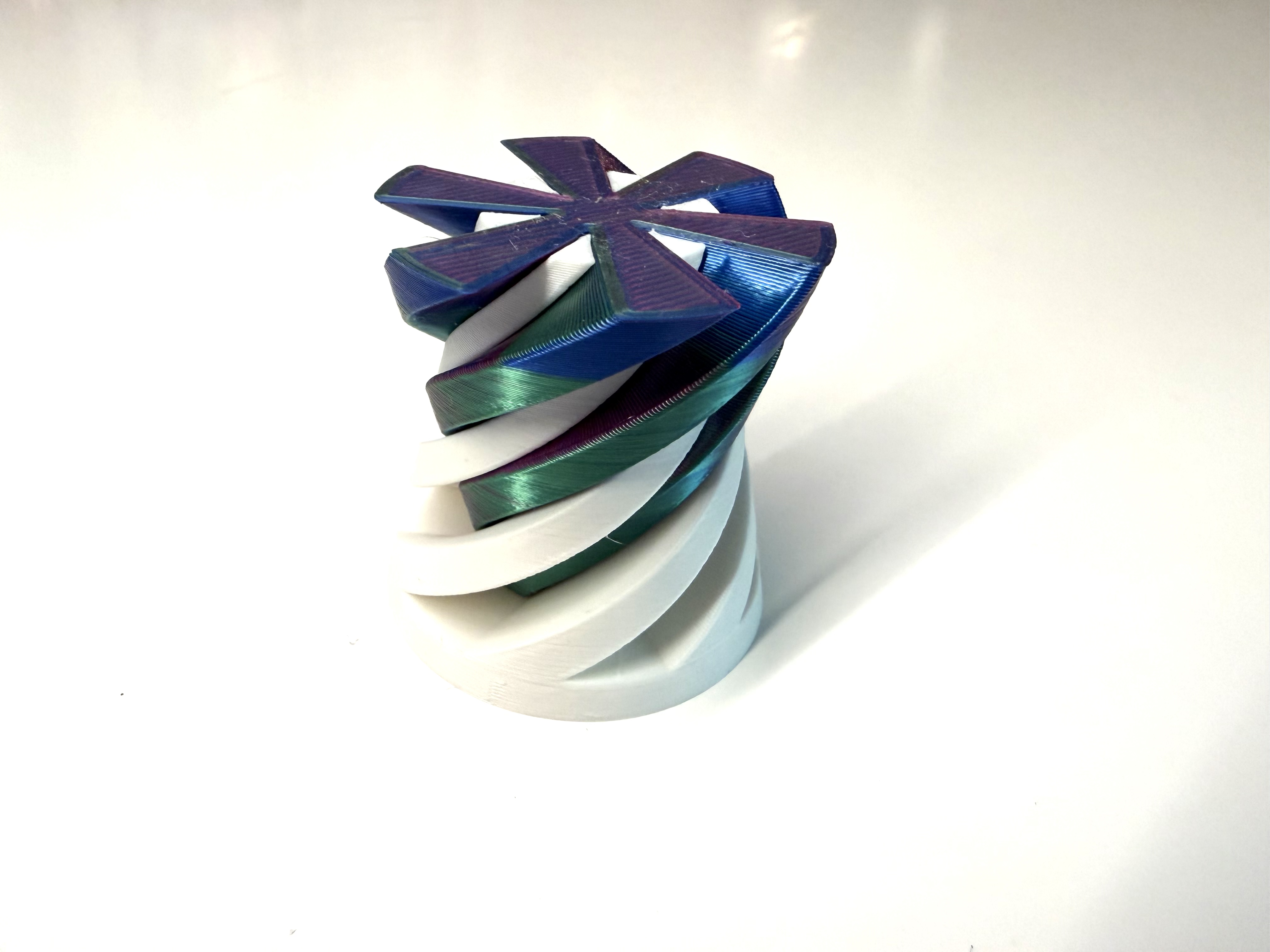 Interlocking Spiral Fidget Toy Collection - Square, Cone, Hourglass, Ball - photo 4