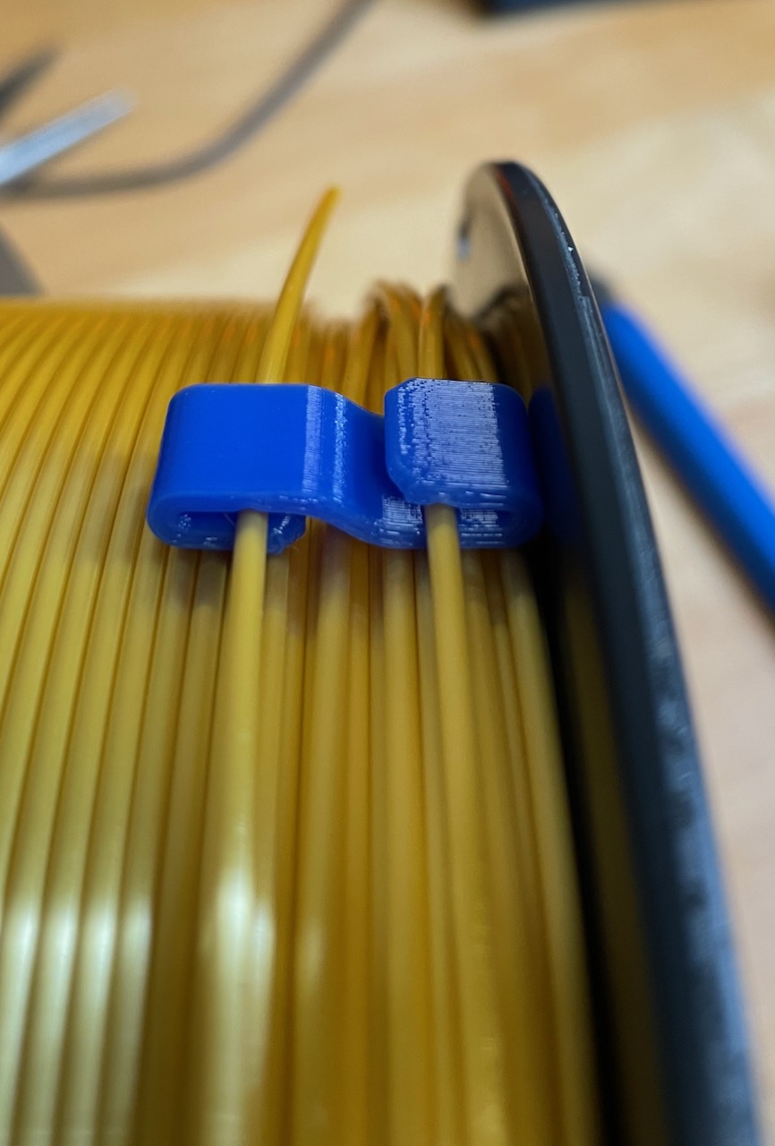 Yes, another filament clip
