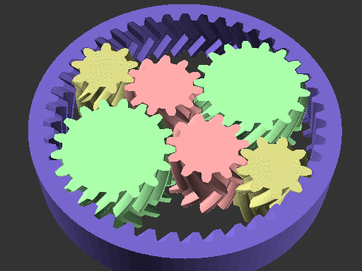binary sun gear fidget - photo 3