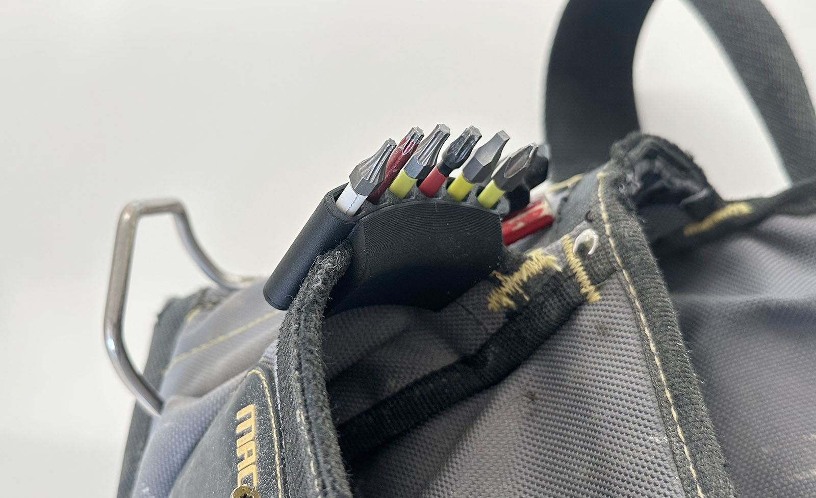 Tool belt driver bit holder (magnetic) - photo 2