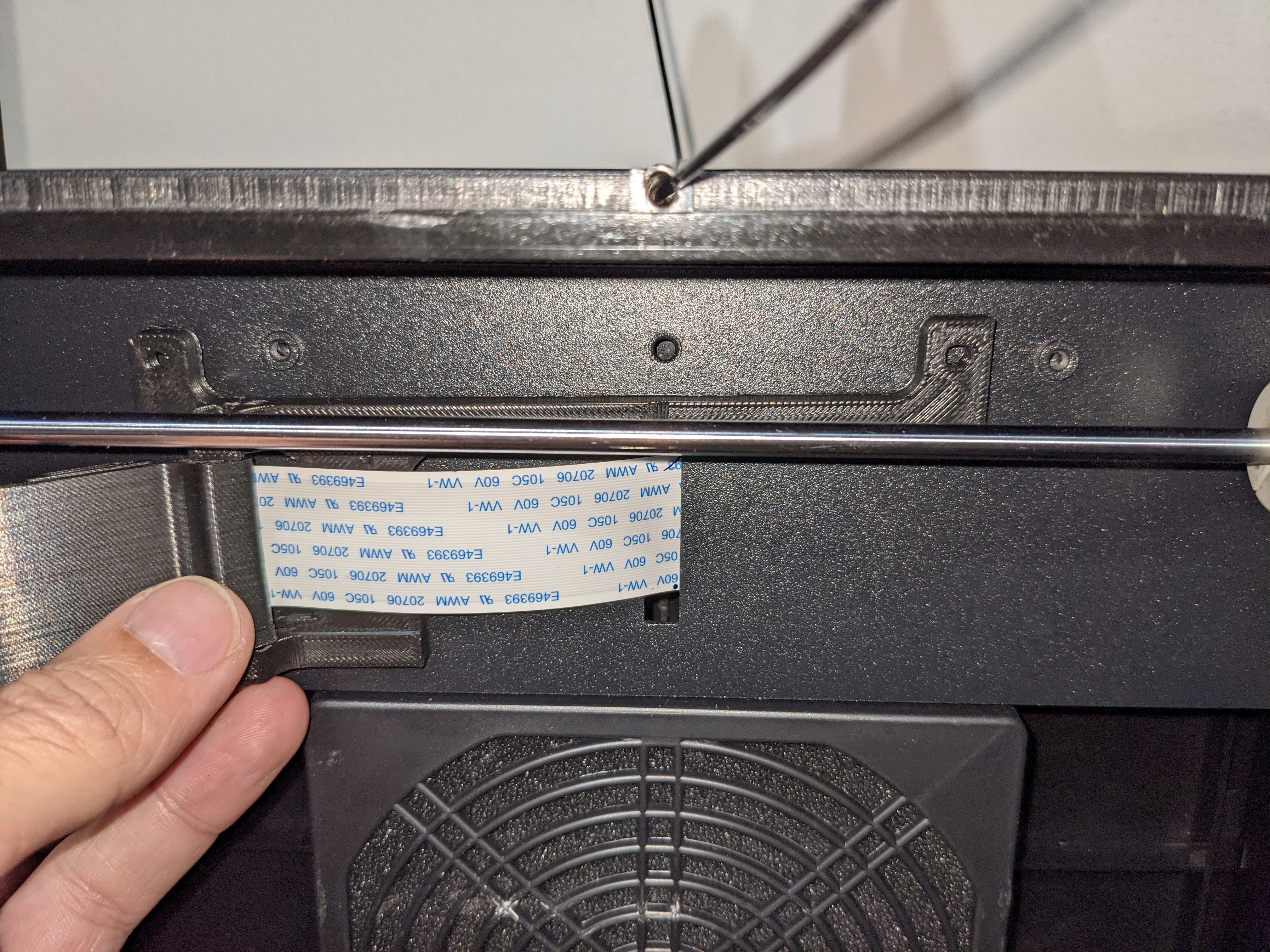 QIDI X-Plus - Automatic Ribbon Cable Holder (Remixed from Max Version) - photo 4
