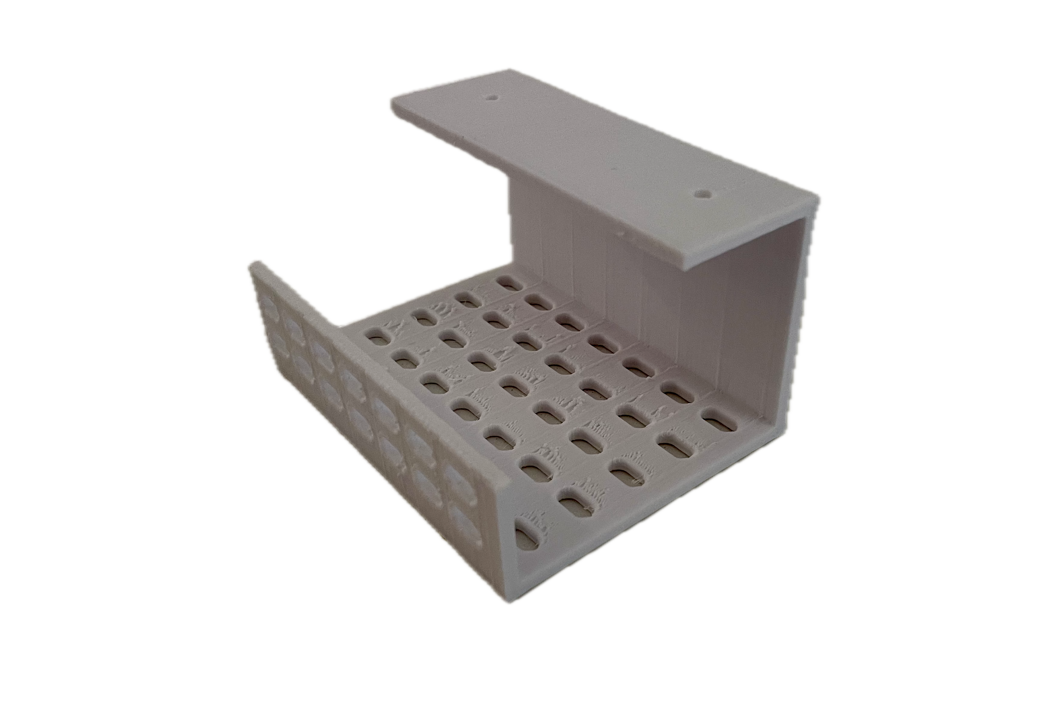 Parameterised Under Desk Cable Management Tray