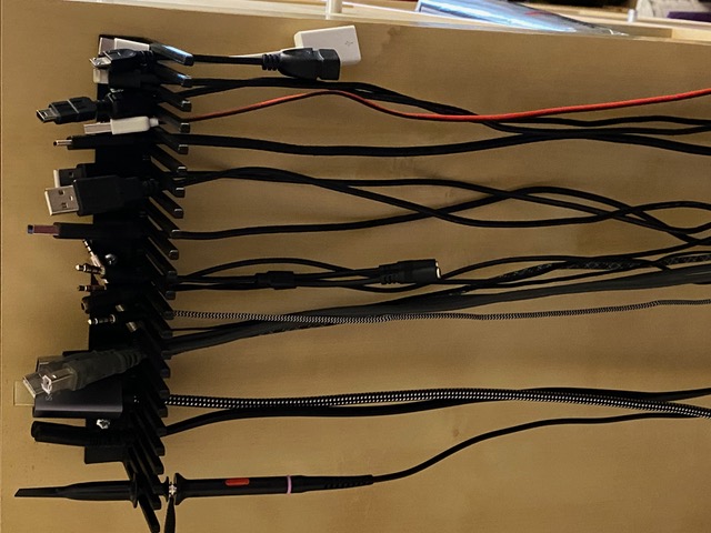 Wall Mount Cable Organizer