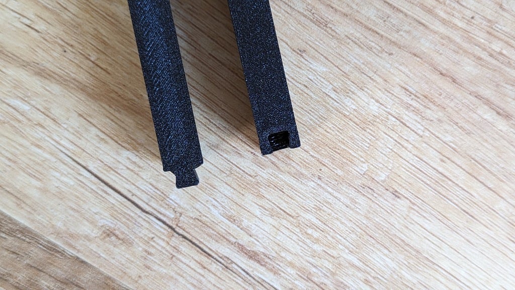 Qidi Q1 Pro - top spacer with dovetail (no gluing necessary) - photo 4