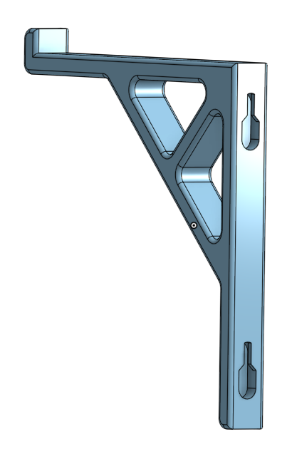 Easy-Peasy Shelf Bracket with Drill Template - photo 2