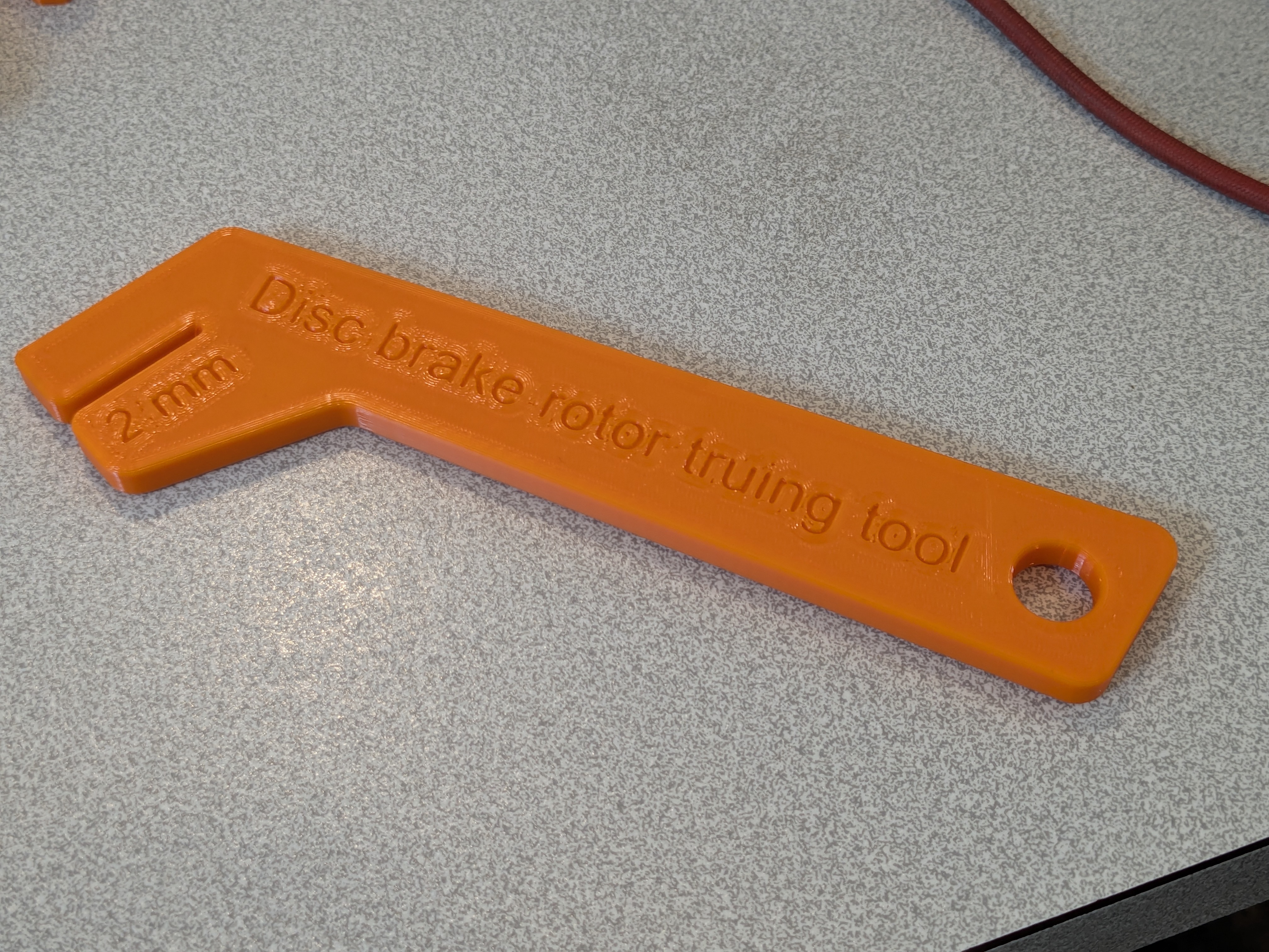 Disc brake rotor truing tool - photo 2