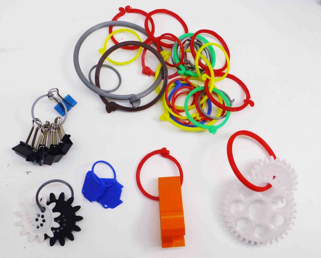 Customizable locking Storage rings