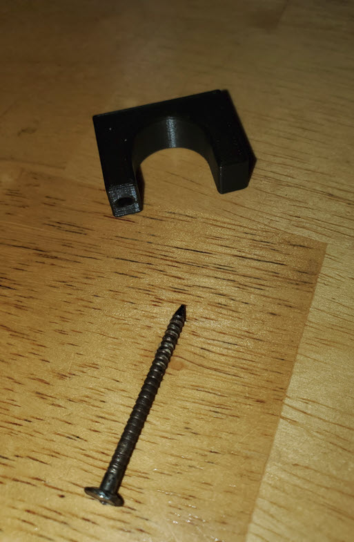 3/4 inch copper pipe clamp / brace / bracket - photo 2