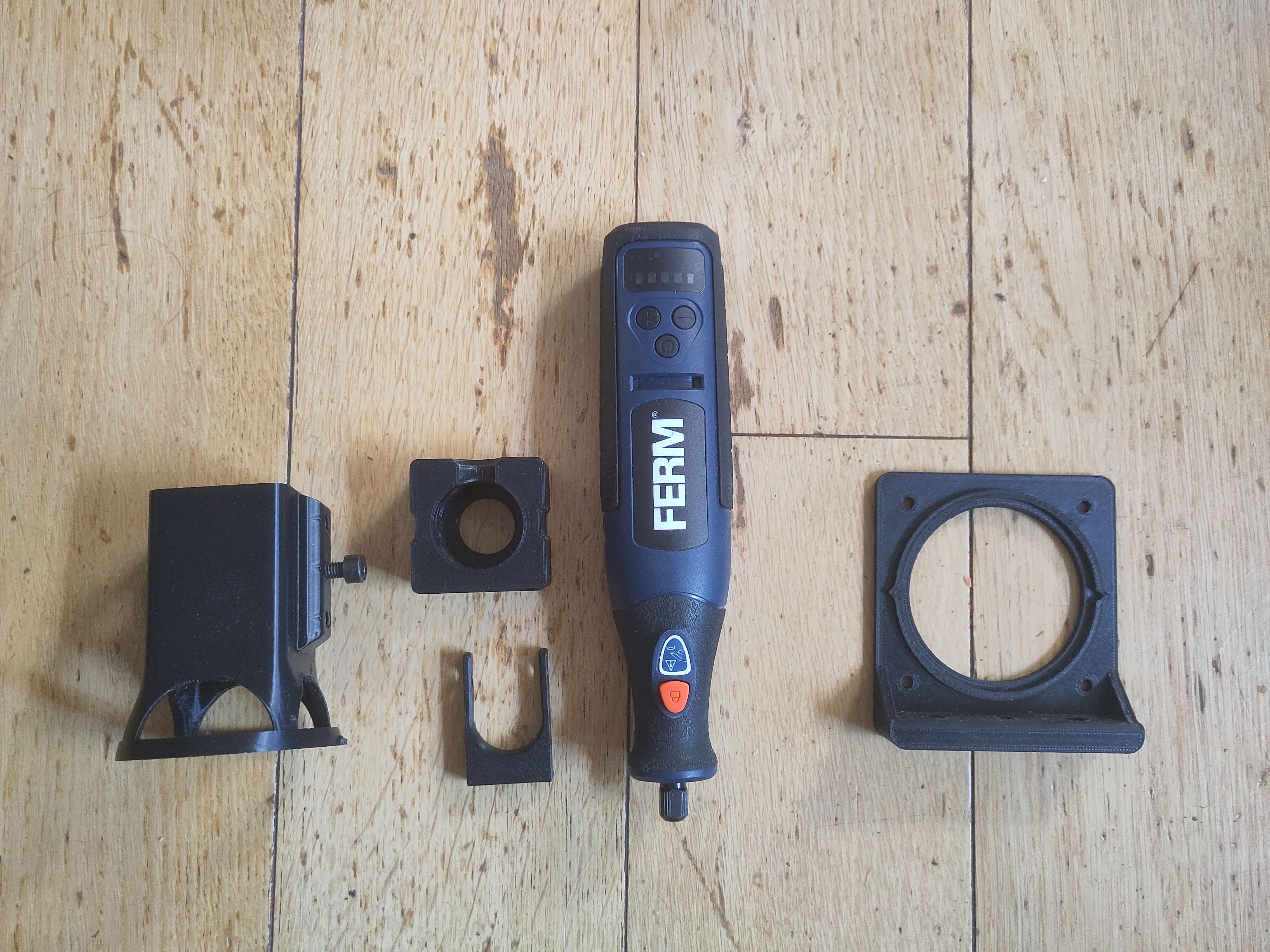 Sturdy Ferm rotary tool (Action, CTM1025) to router adapter [onshape] - photo 2