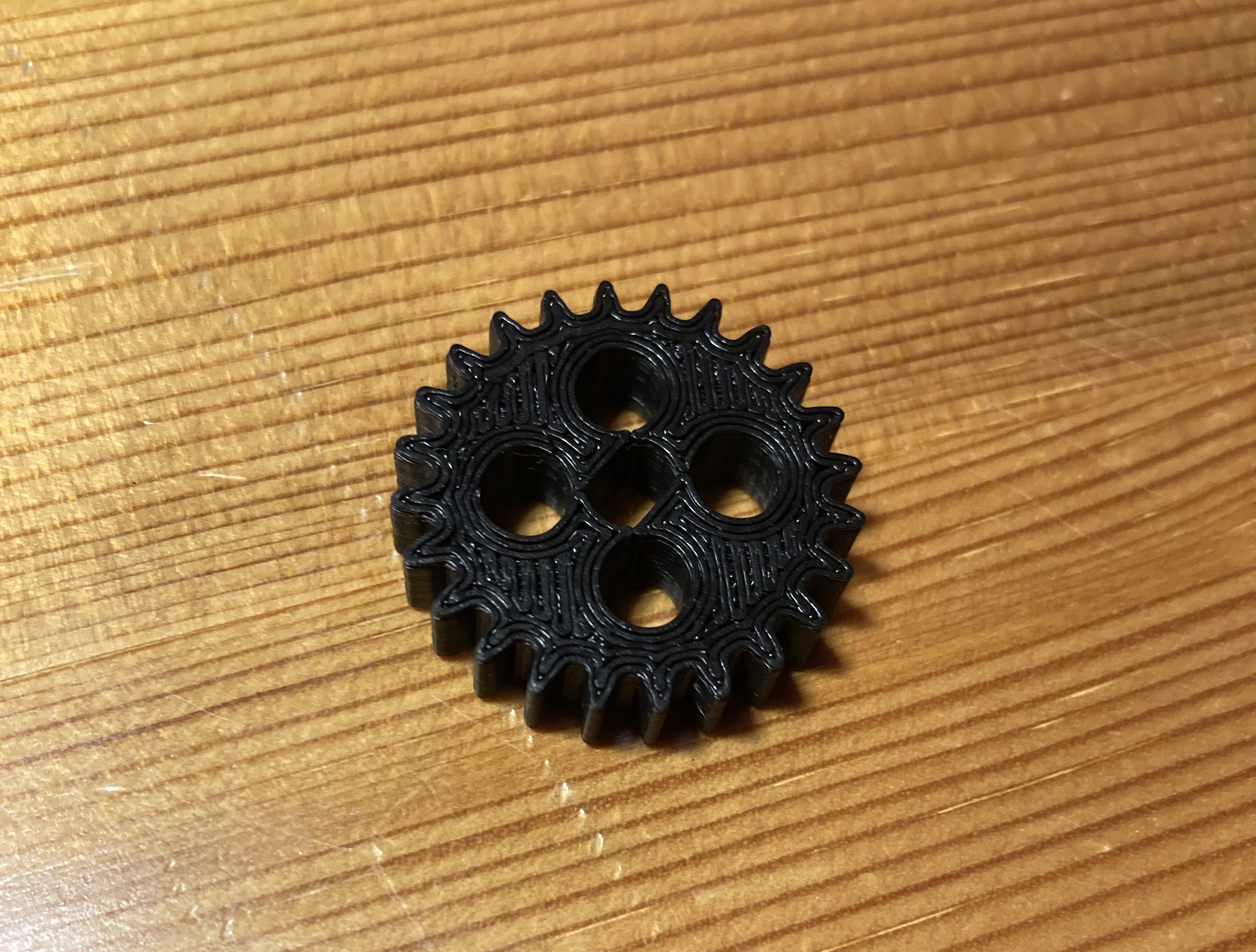 24 tooth Lego gear adapter for 28BYJ-48 stepper motor - photo 2